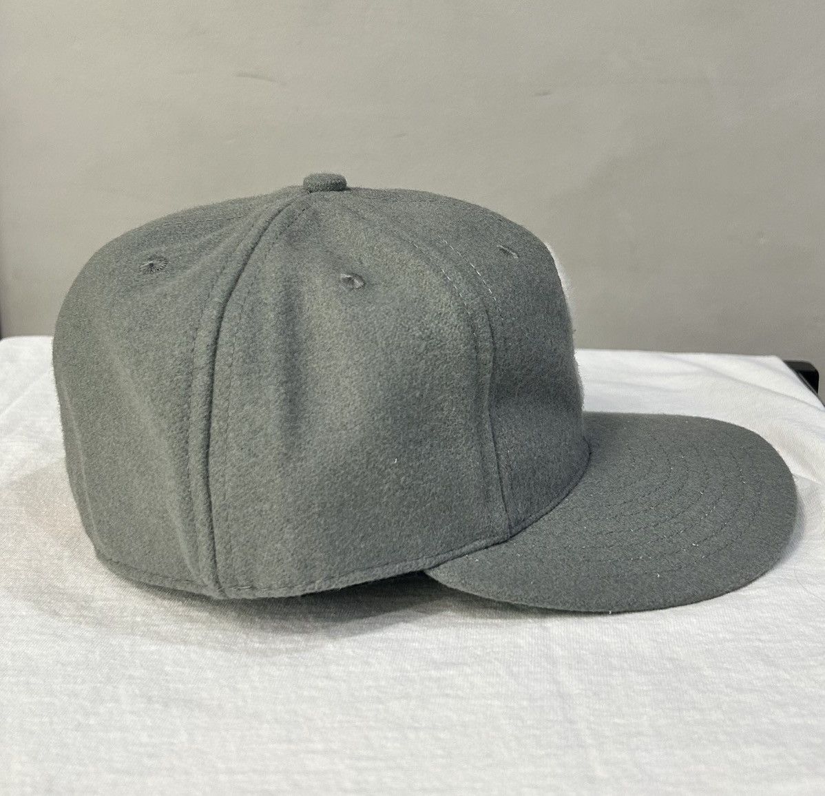 Supreme Supreme Boiled Wool “S” Logo Grey Cap / Hat Size 7 3/8 NEW Size ONE SIZE - 3 Thumbnail