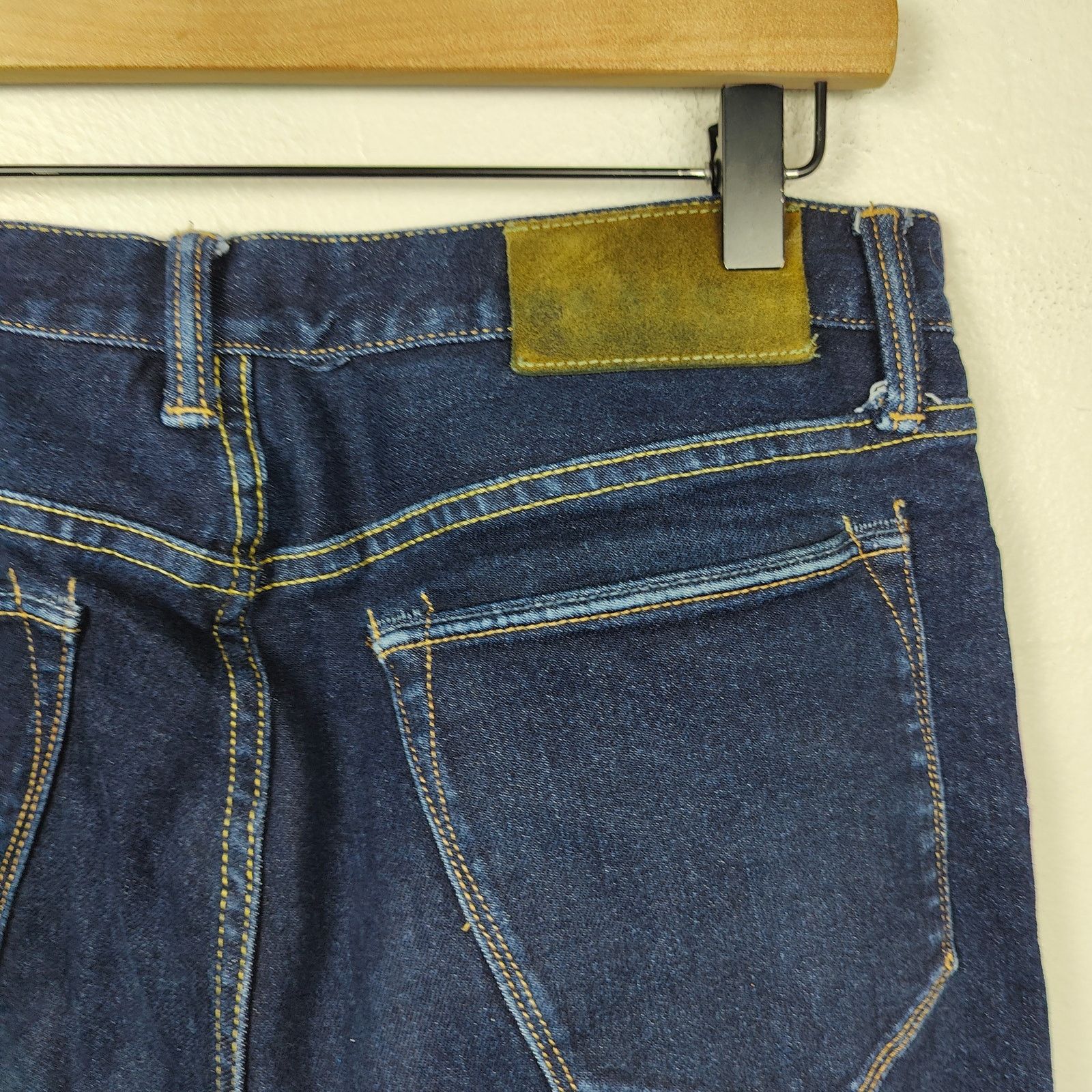 Todd Snyder Todd Snyder Slim Fit Jeans Mens 31x32 Dark Wash Slim Fit Size US 31 - 5 Thumbnail