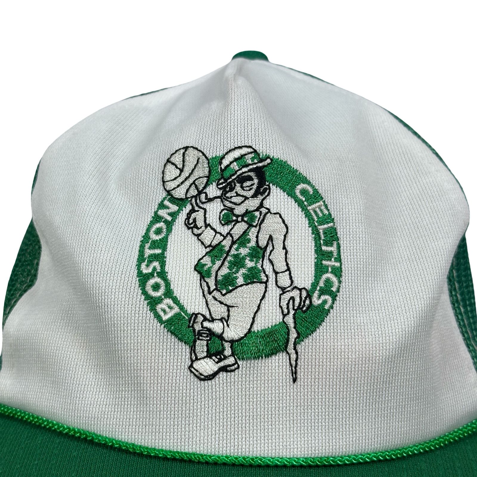 Other Vintage Supercap Boston Celtics Mesh Rope Hat Green White Size ONE SIZE - 2 Thumbnail