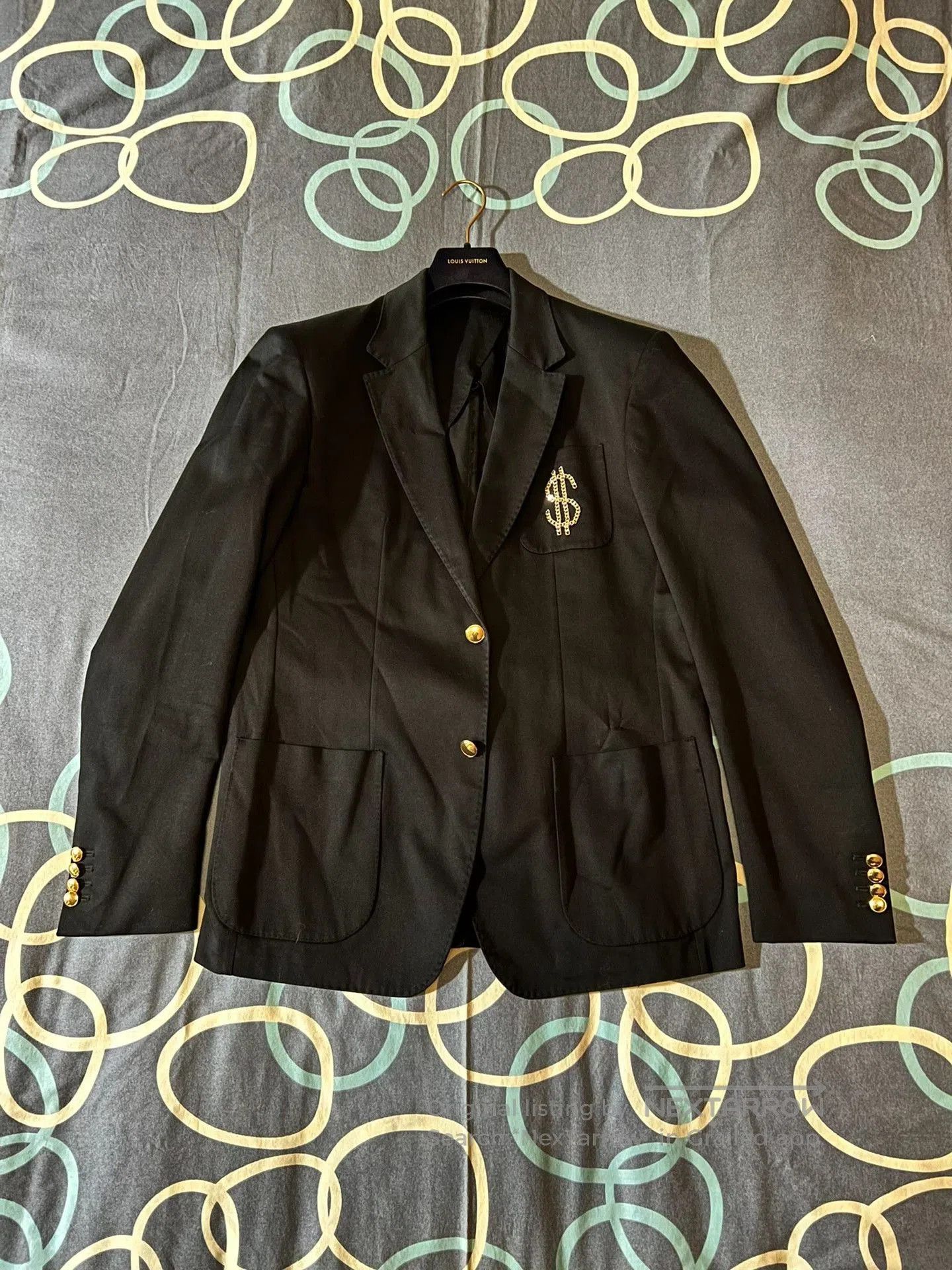 Moschino Moschino Runway Metal Chain Logo Blazer. Size US L / EU 52-54 / 3 - 1 Thumbnail