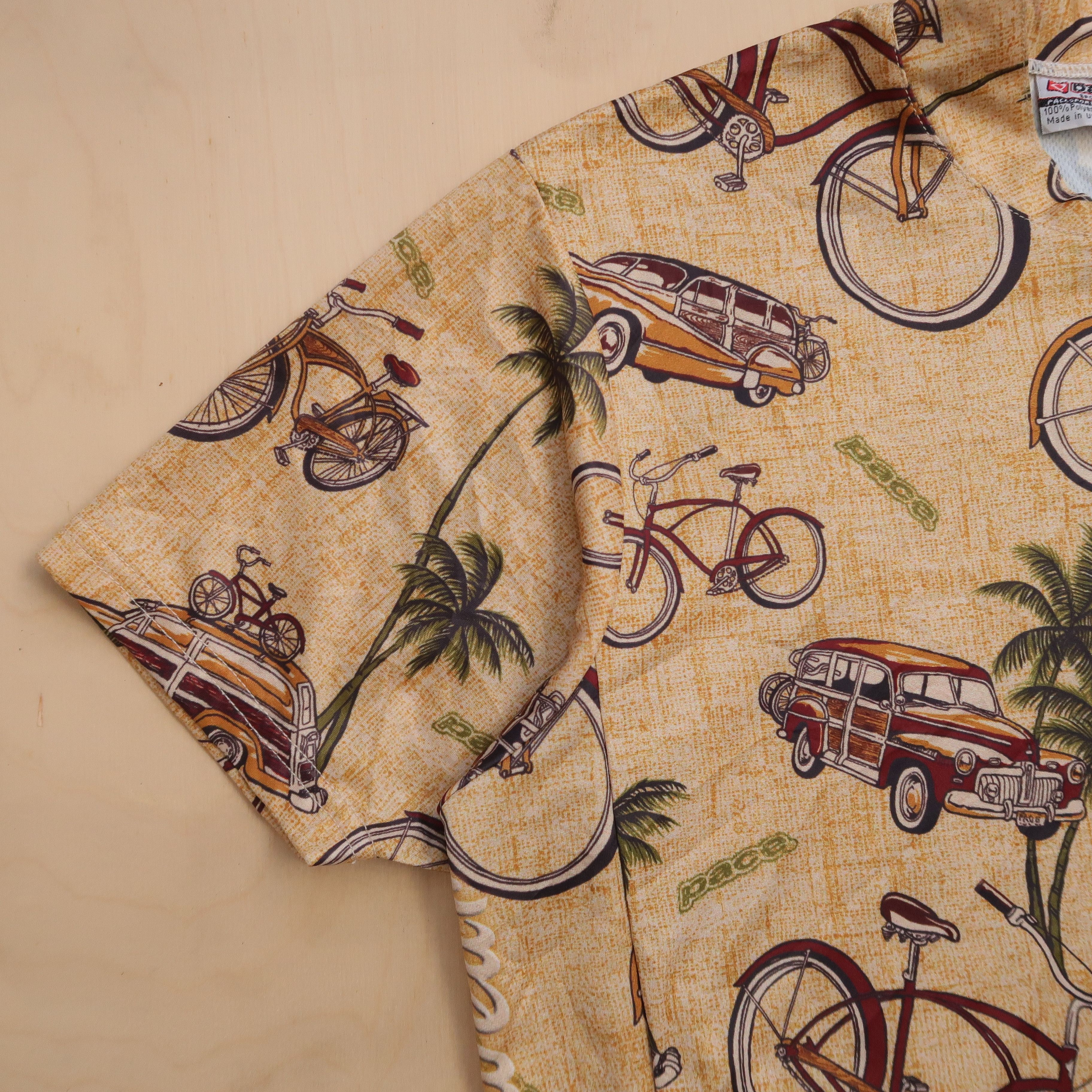 Japanese Brand VTG 90s Final Home Pace Bikers Shirt Zip Multi Pocket Size US M / EU 48-50 / 2 - 8 Thumbnail