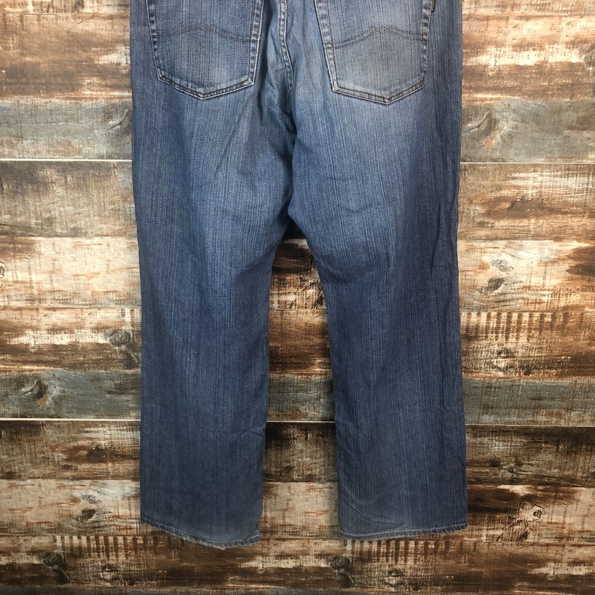 Vintage Bobson vintage Blue Denim Pants #A1393 Size US 35 - 15 Thumbnail
