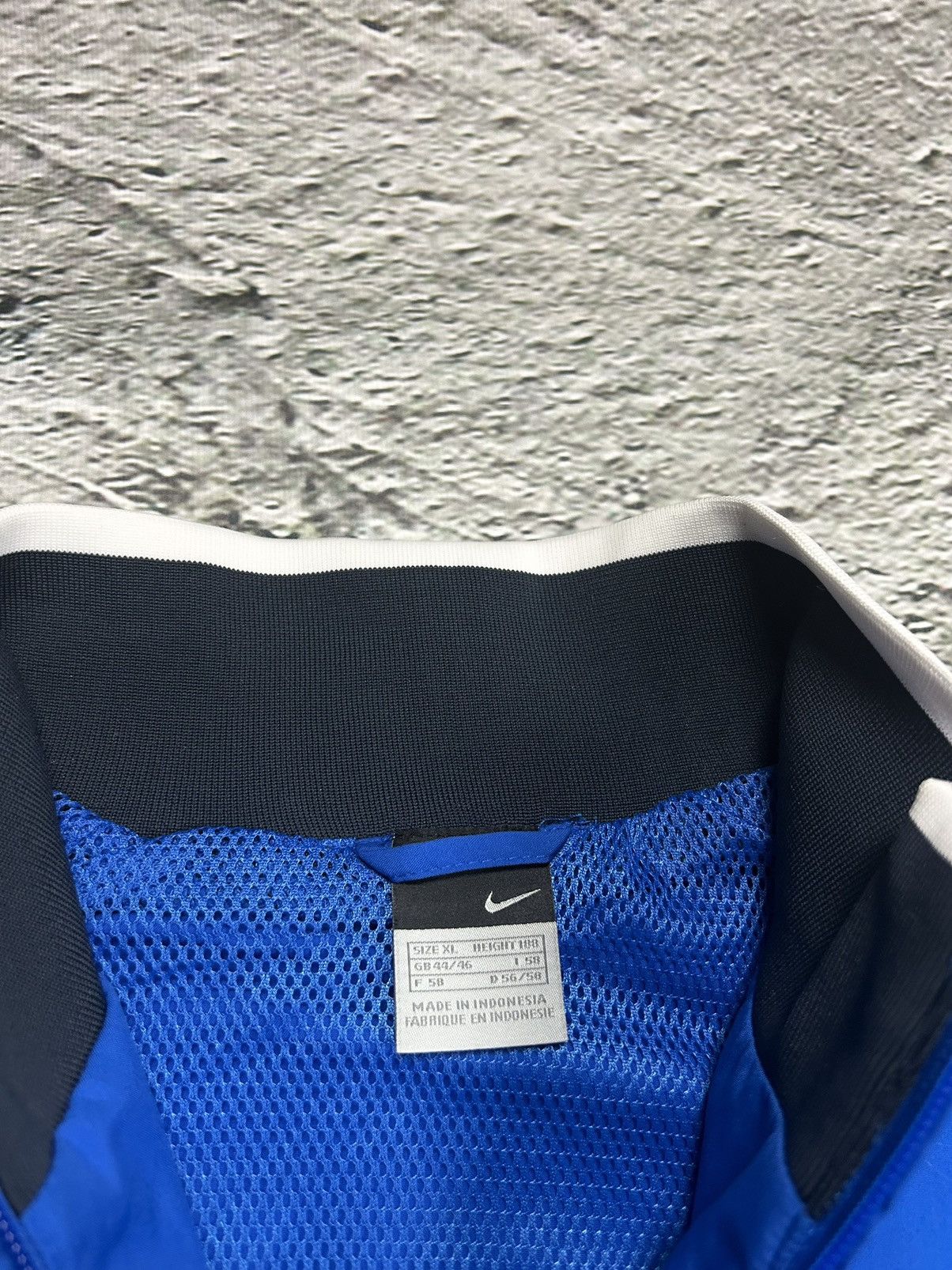 Nike × Vintage Nike track suit vintage navy nylon pants jacket drill Y2K Size US XL / EU 56 / 4 - 5 Thumbnail