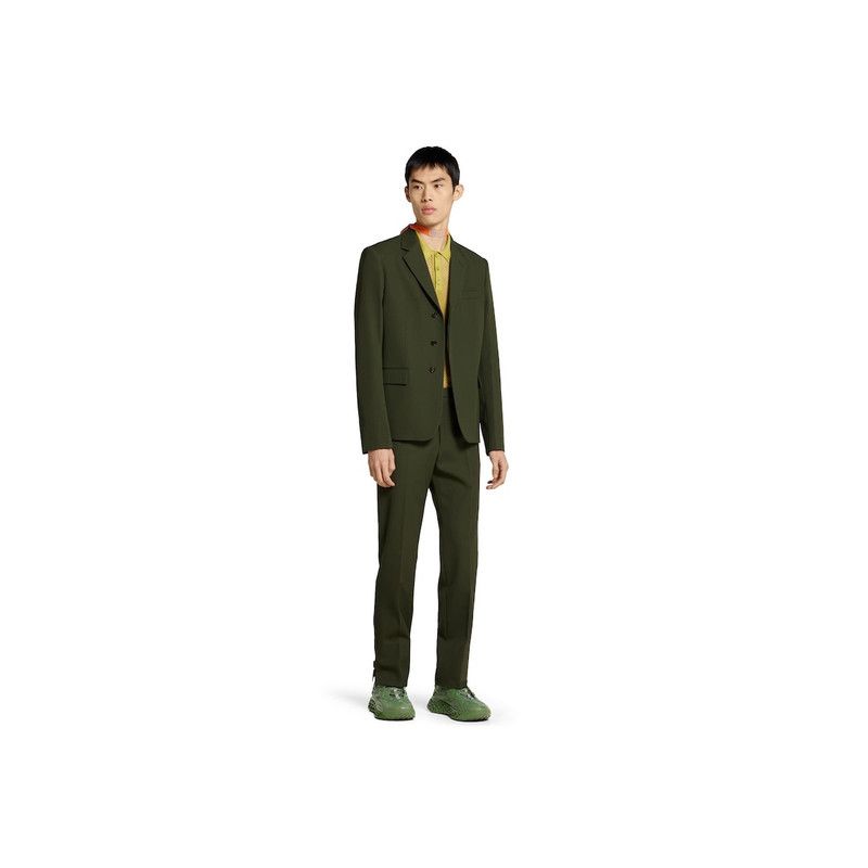 Gucci o1loc1c1125 813982 Embossed Wool Gabardine Jacket Size US XL / EU 56 / 4 - 6 Thumbnail