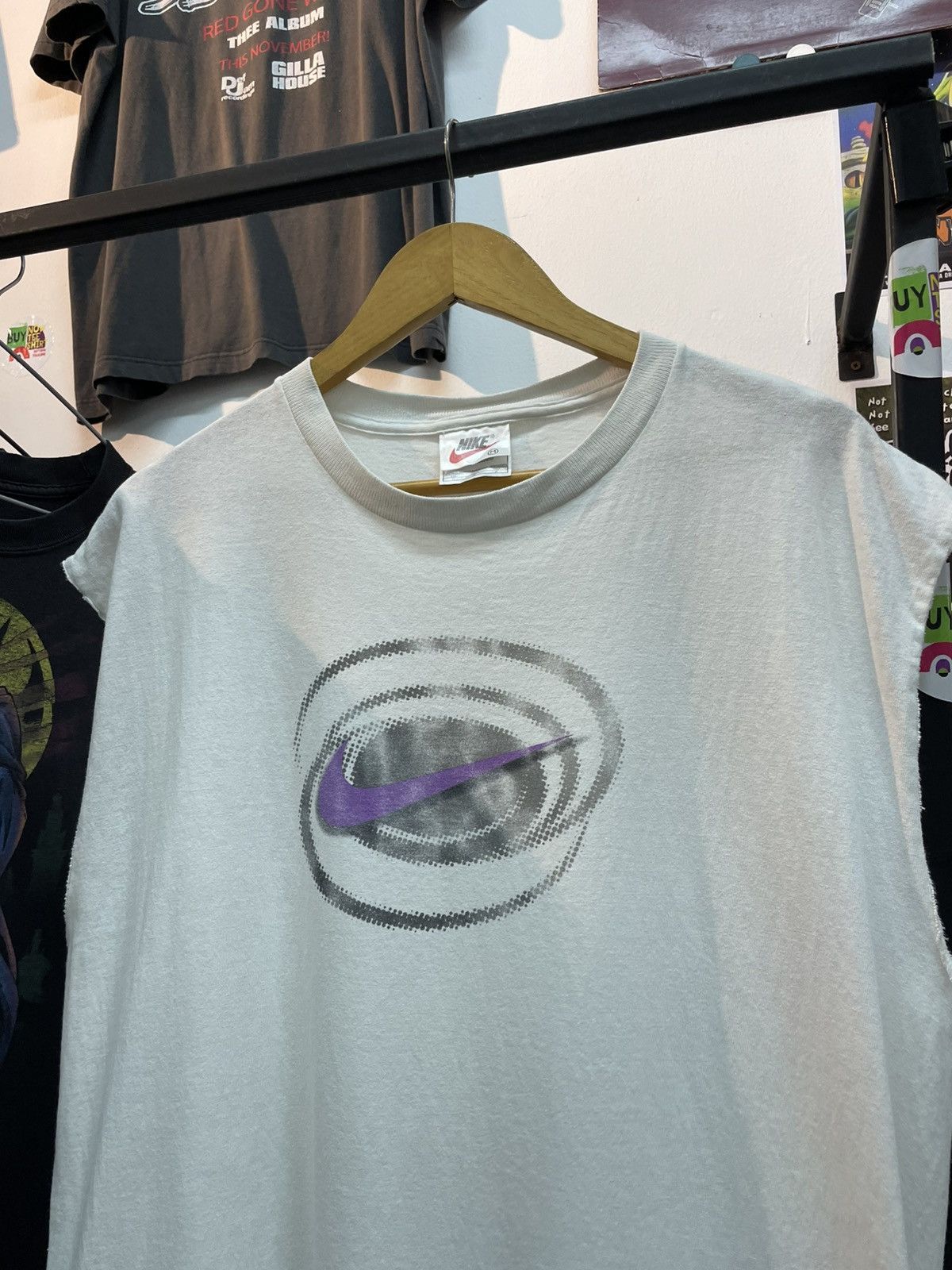 Nike Rare Nike Logo 90's Size US L / EU 52-54 / 3 - 1 Thumbnail