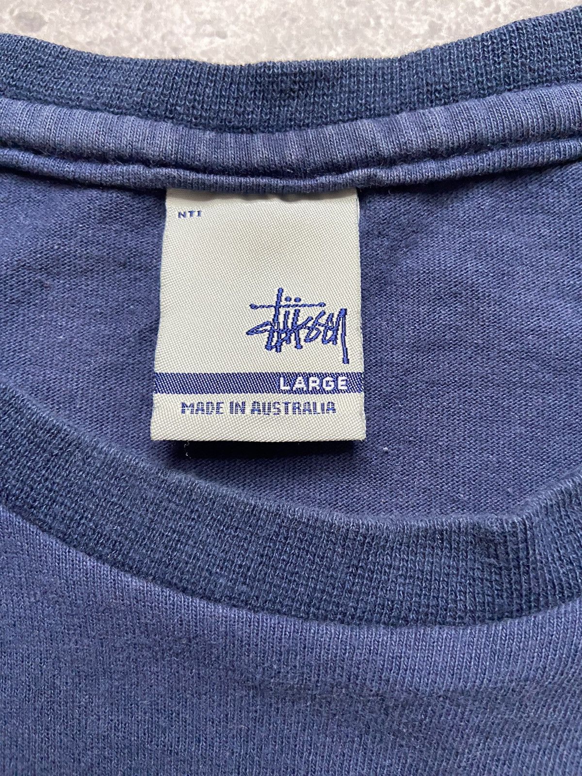 Stussy Vintage Stussy Australia Big Logo T-Shirt Skateboard Size L Size US L / EU 52-54 / 3 - 2 Thumbnail