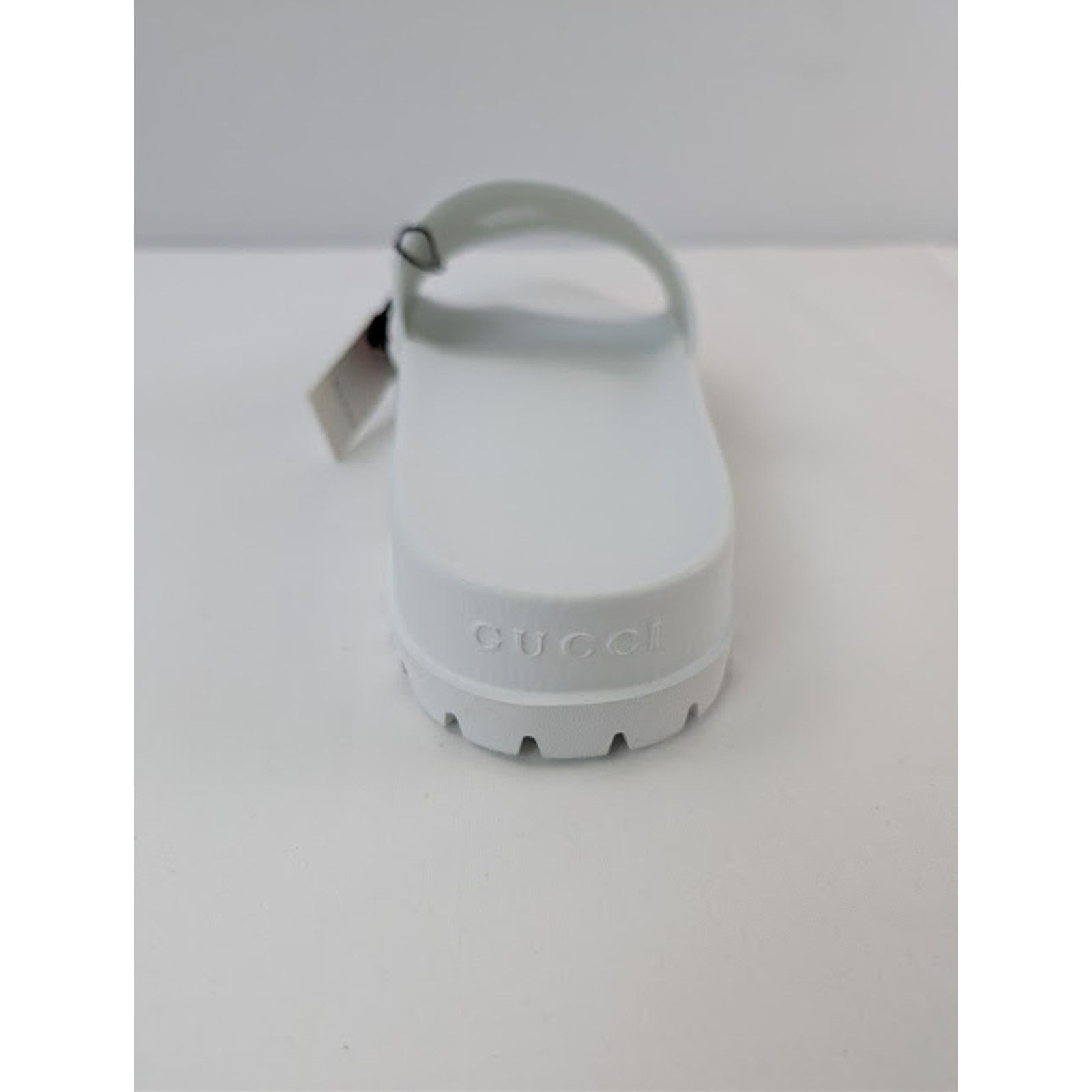Gucci o1rshd1 13 Gucci-13.5 US / Web Slide Sandal in Great White Size US 14 / EU 47 - 17 Thumbnail