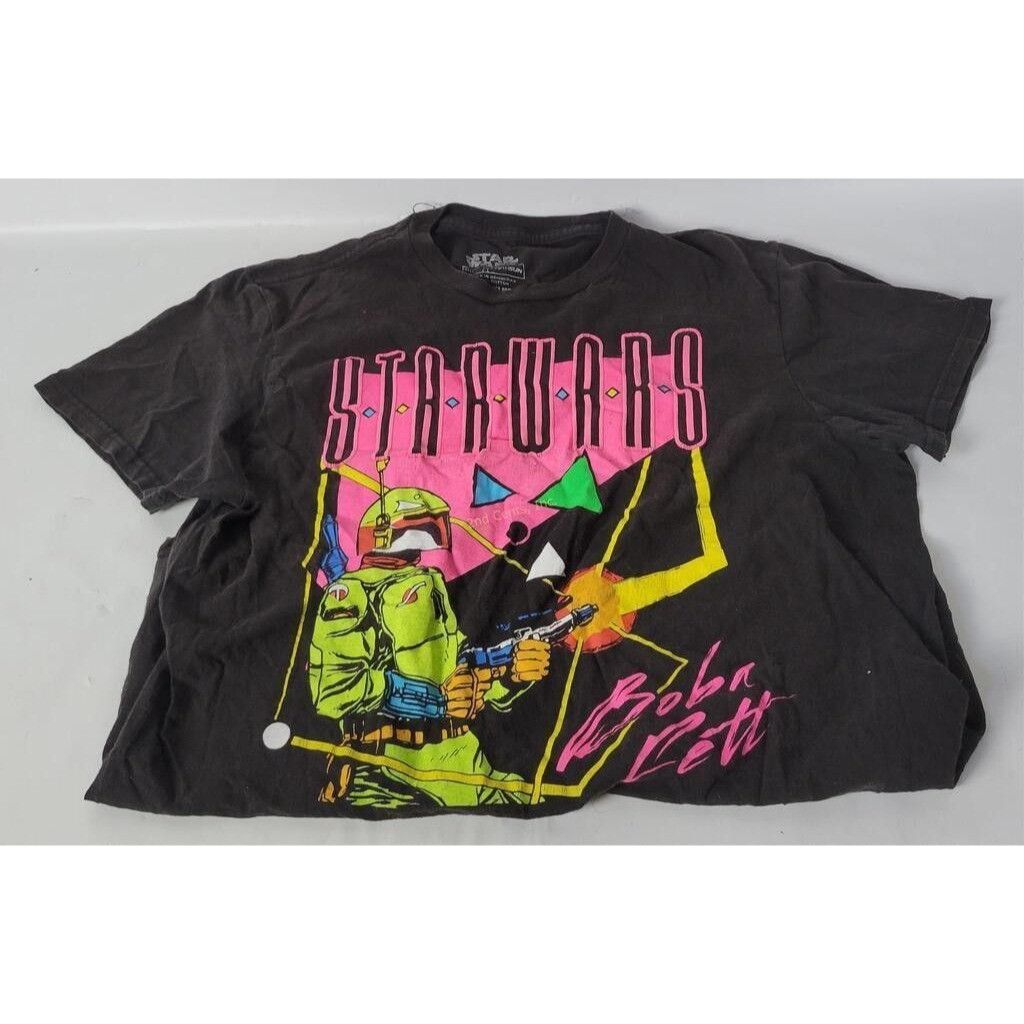 Star Wars Star Wars Boba Fett Black Tee Shirt Men's Size Medium (M) Size US M / EU 48-50 / 2 - 4 Thumbnail