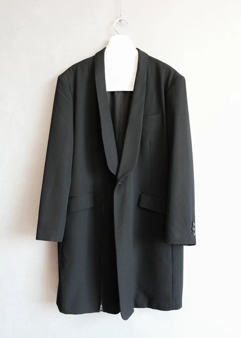 Yohji Yamamoto Yohji Yamamoto Yohji Yamamoto Long Sleeve Zipper Coat Size US L / EU 52-54 / 3 - 2 Thumbnail