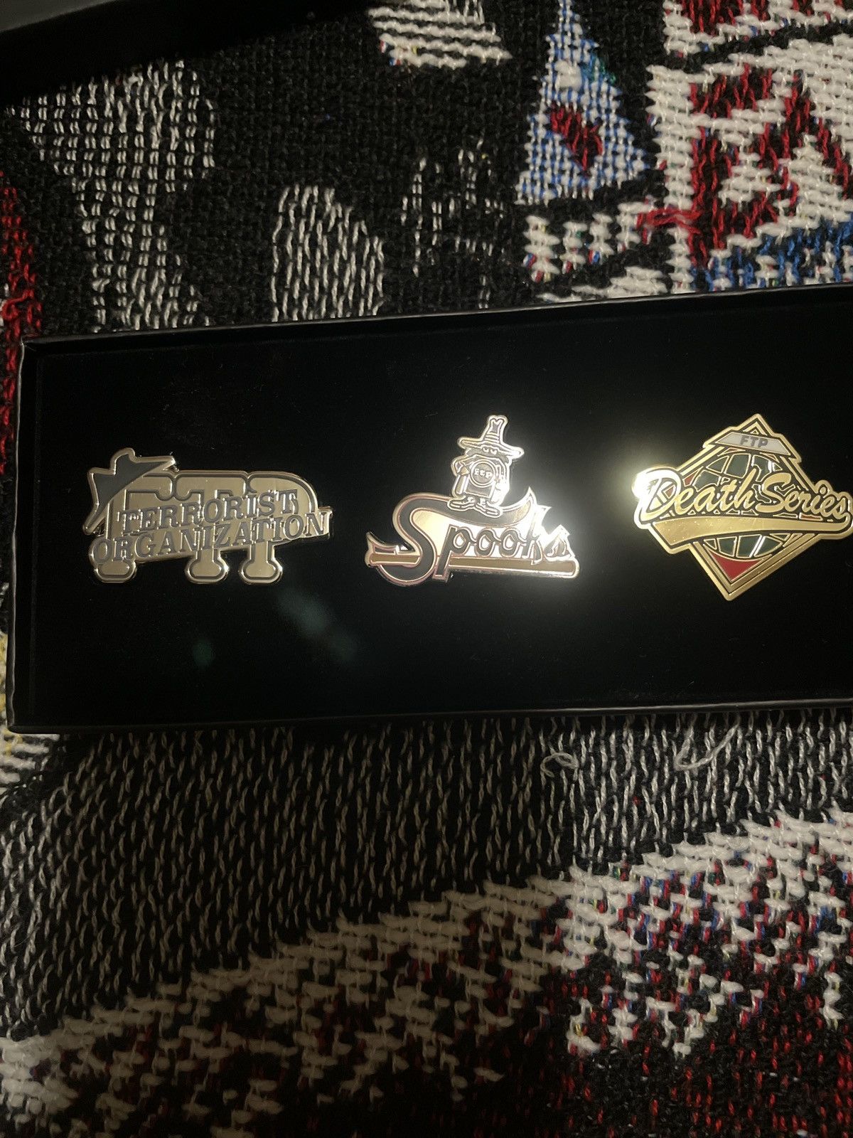 Fuck The Population Pin set Size ONE SIZE - 1 Preview