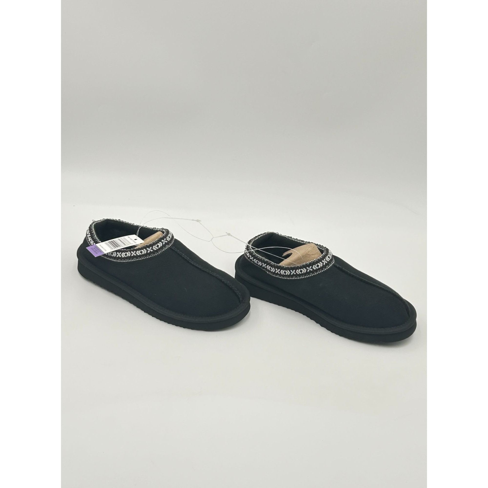 Kirkland Signature Kirkland Signature Shearling Slippers Black Unisex Mens 5 Wo Size US 6 / IT 36 - 3 Thumbnail