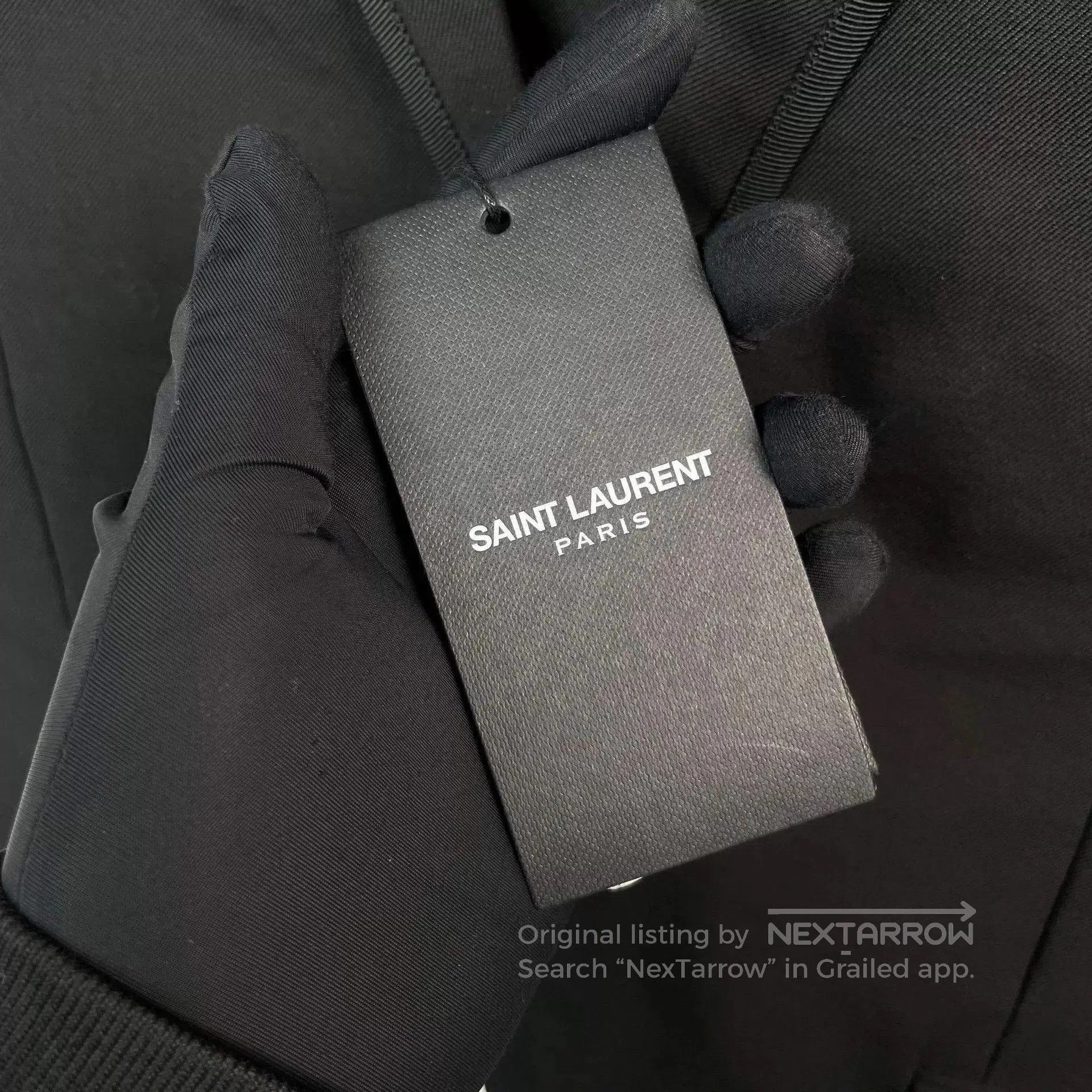 Yves Saint Laurent Black Formal Blazer with Button Closure. Size US M / EU 48-50 / 2 - 4 Thumbnail