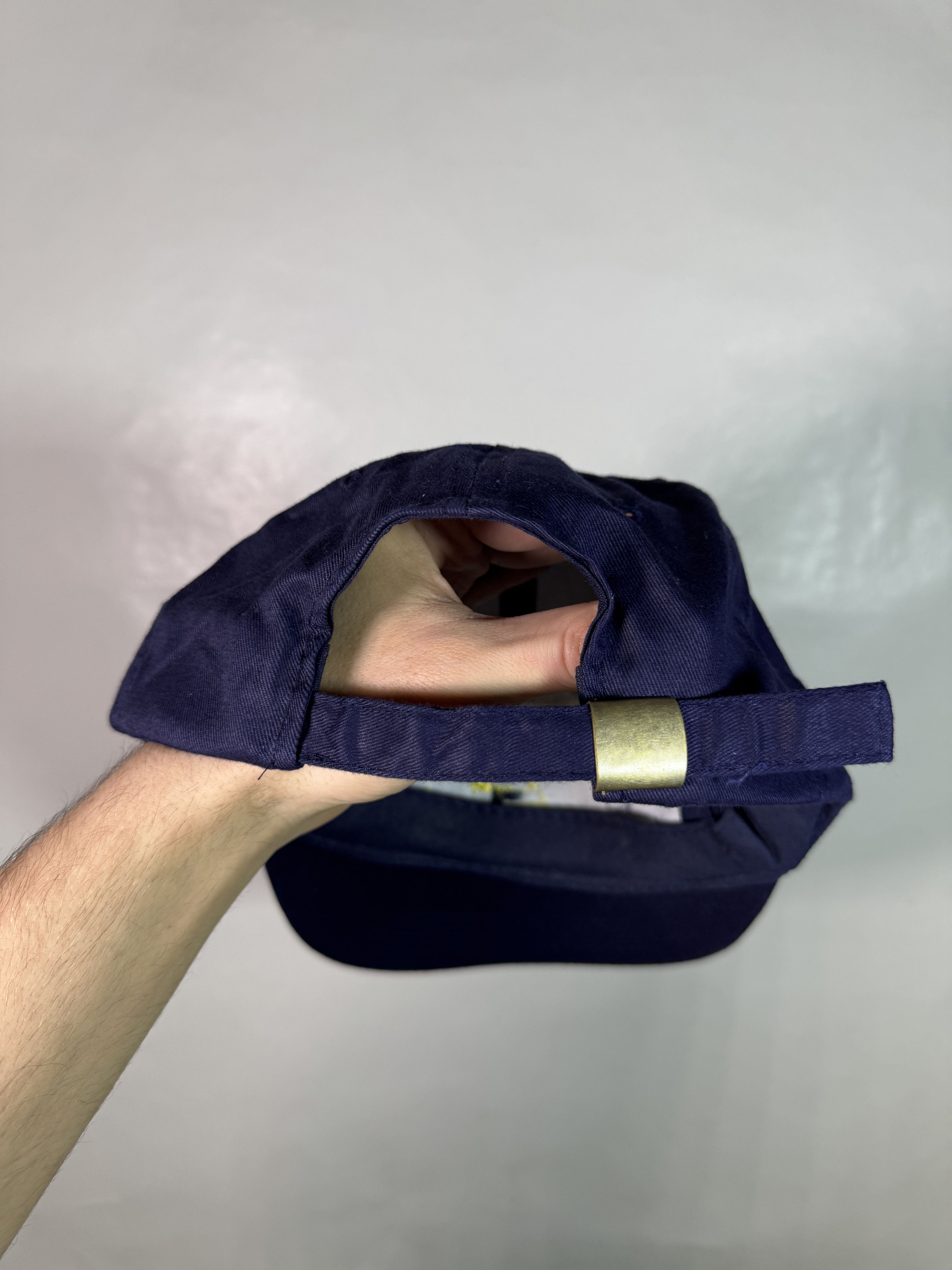 Vintage Vintage Renault Cap Retro Automobie Cars Racing Blue Hat Size ONE SIZE - 4 Thumbnail