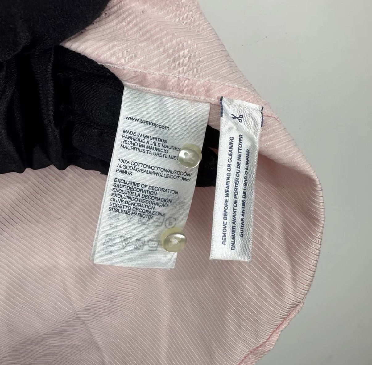 Tommy Hilfiger Tommy Hilfiger Business Casual Long Sleeve Shirt J42 Size US M / EU 48-50 / 2 - 5 Thumbnail
