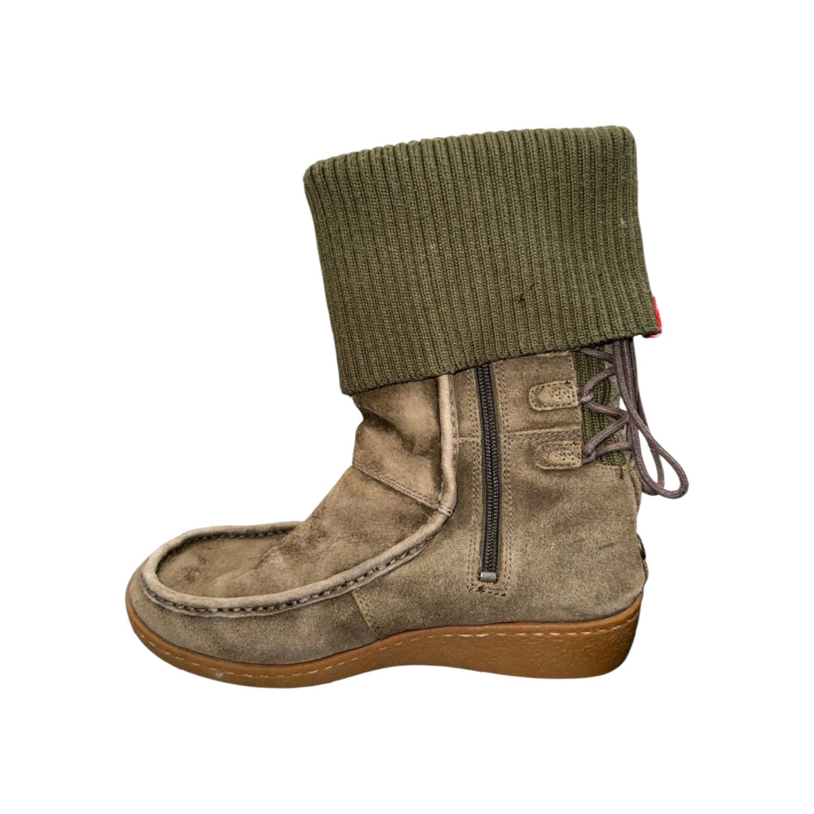The North Face The North Face Boot Womens Nubuck Performance Prima Loft Waterproof Sz 7.5 Green Snow Boot Womens Size US 8 / IT 38 - 4 Thumbnail