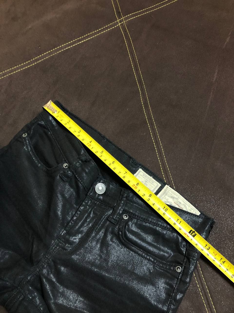 Allsaints ALL SAINTS SPITALFIELDS BRODIE LOW RISE CROPPED SKINNY Jeans Size 25" / US 0 / IT 36 - 8 Thumbnail