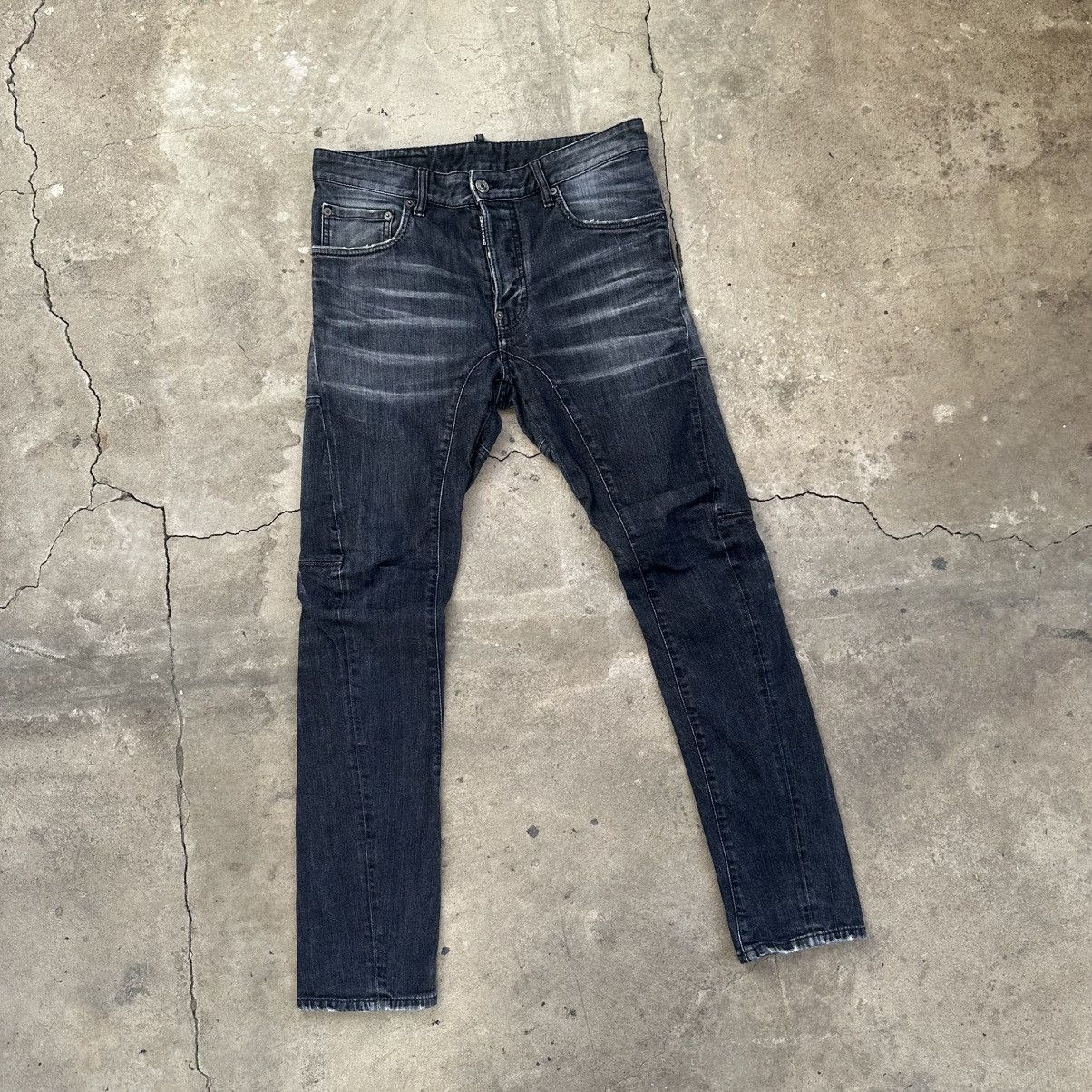 Dsquared2 Vintage Dsquared2 2014 Luxury Denim Jeans Made In Italy Size US 30 / EU 46 - 2 Thumbnail