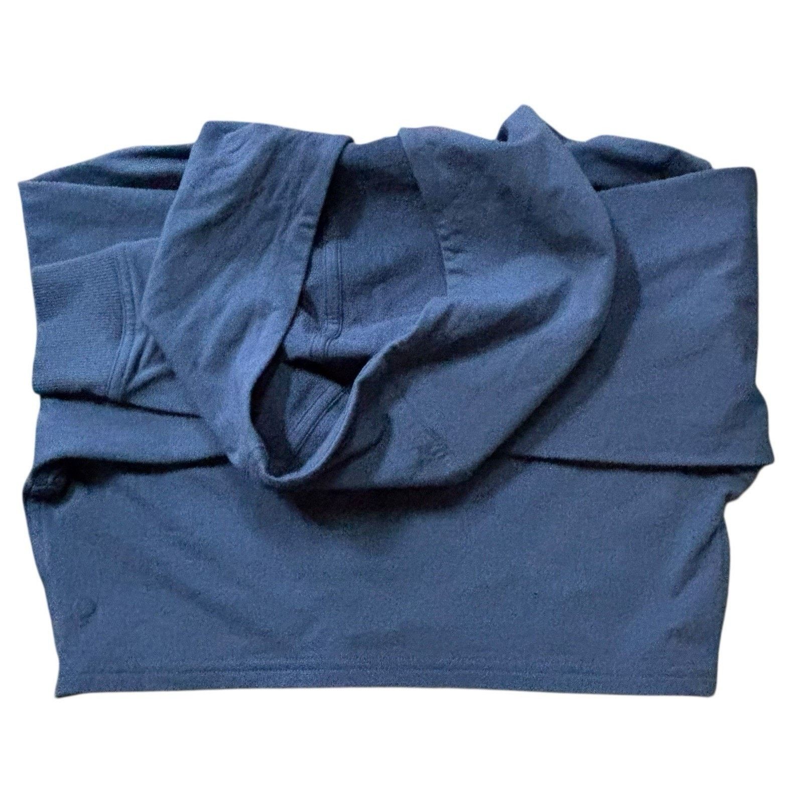 Lululemon Lululemon Ultra Cropped Hoodie Blue Gray Size 4 Crispy Tag Size S / US 4 / IT 40 - 5 Thumbnail