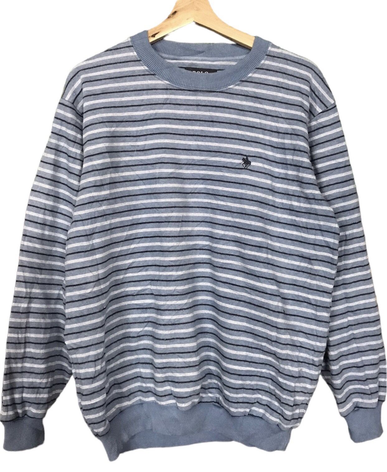 Other Polo Stripes Sweatshirt Crewneck Pullover Size US M / EU 48-50 / 2 - 1 Thumbnail