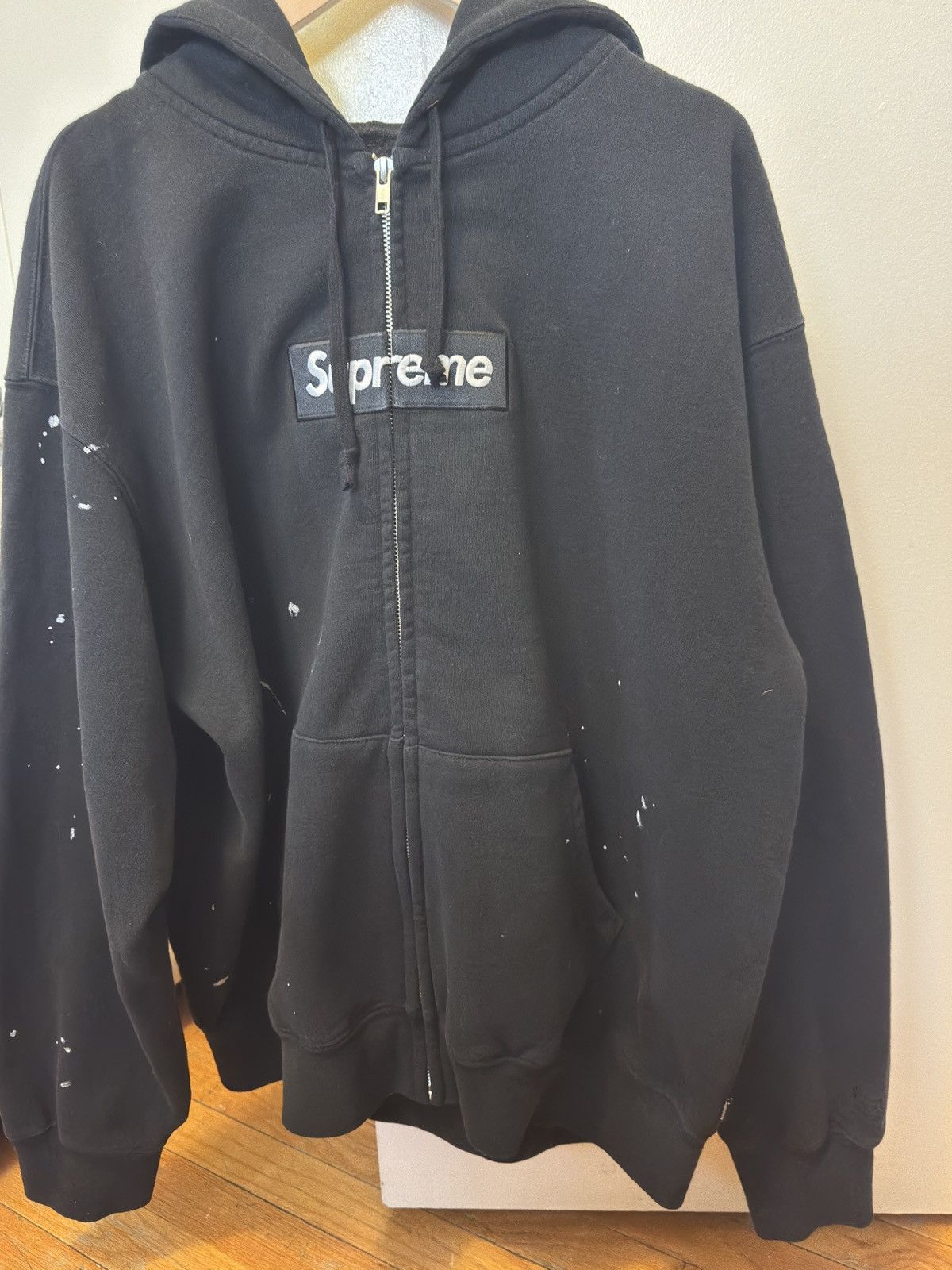Maison Margiela × Supreme Supreme x MM6 Box Logo Zip Up Size L Size US L / EU 52-54 / 3 - 1 Thumbnail