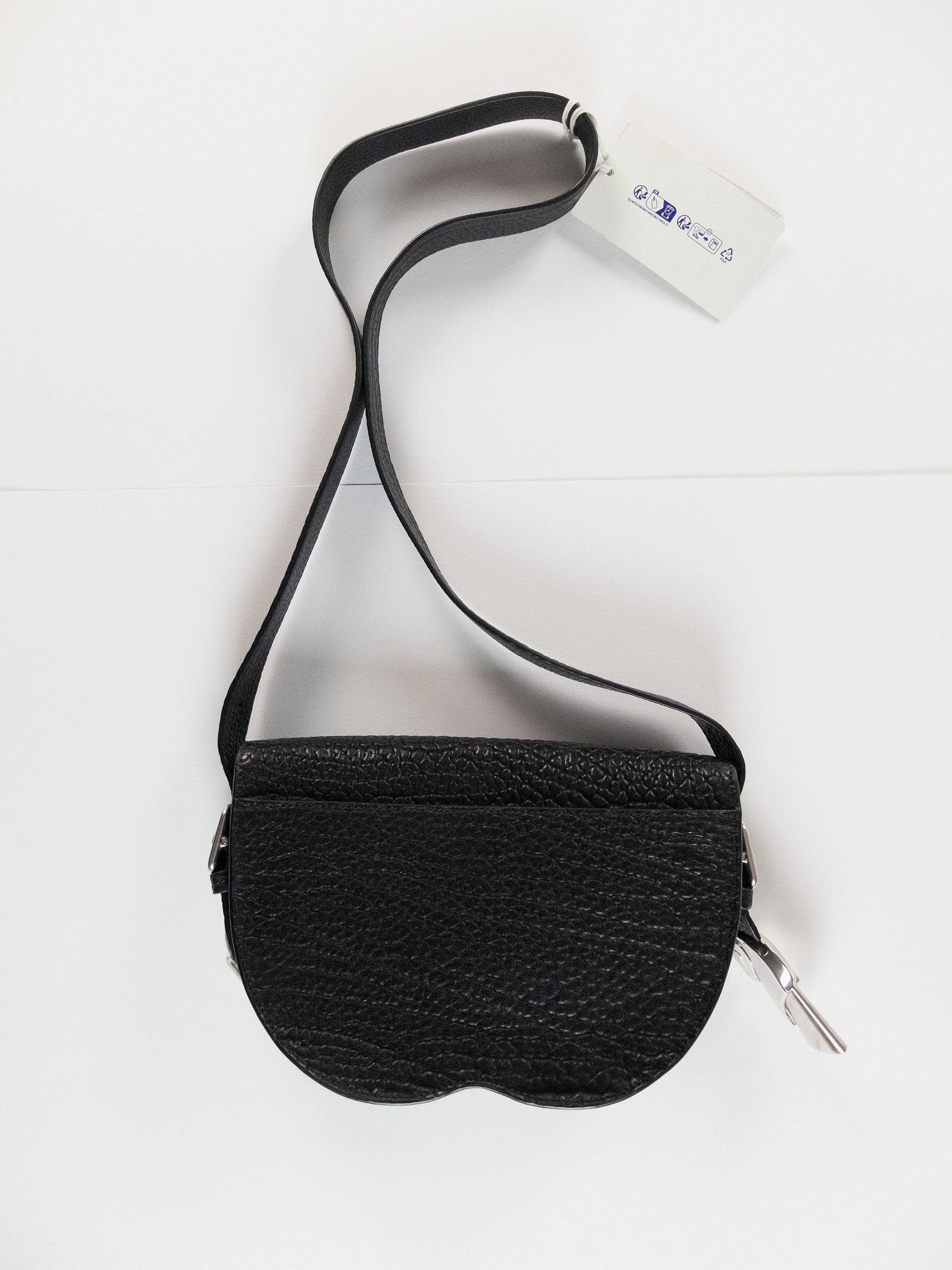 Burberry BURBERRY Chess small black leather crossbody bag Daniel Lee Size ONE SIZE - 17 Thumbnail