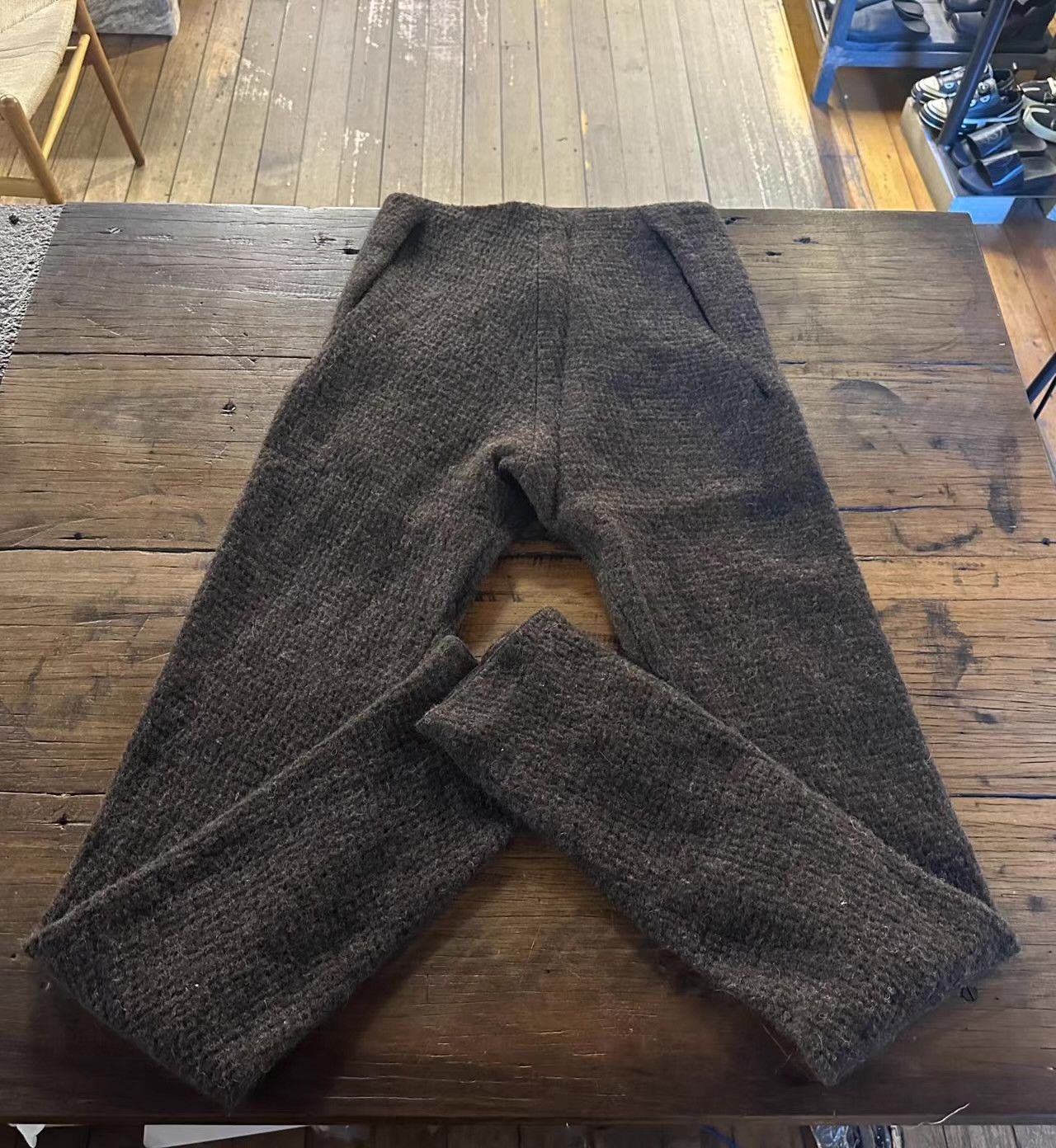 Sruli Recht SRULI RECHT 11AW Dark Grey Wool Trousers Ｑ25 Size US 30 / EU 46 - 3 Thumbnail