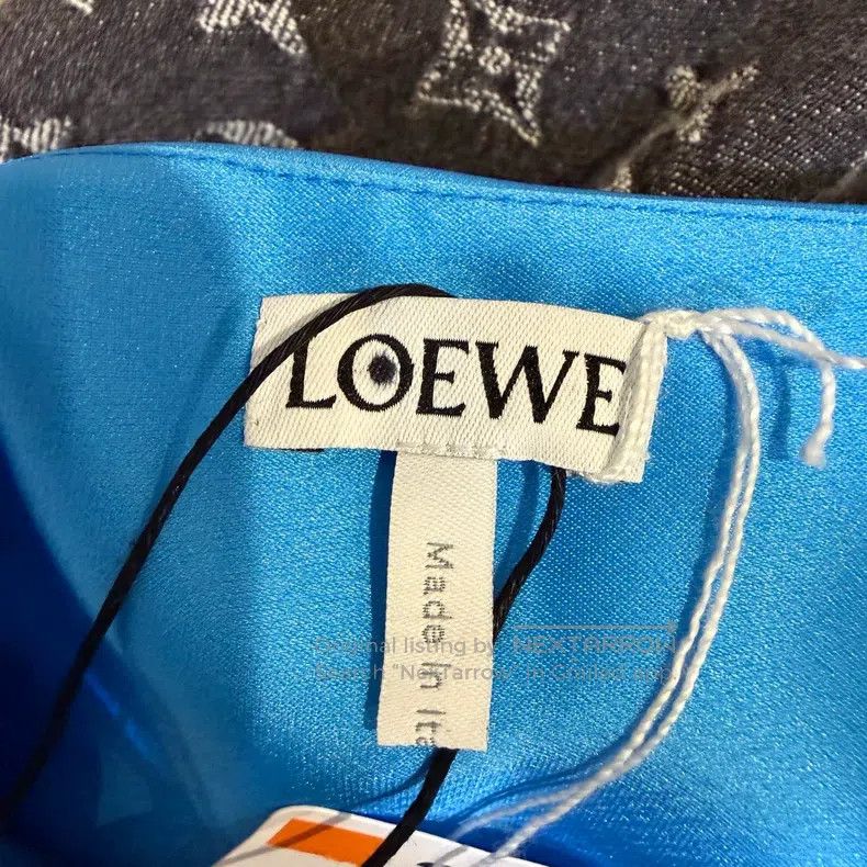 Loewe Loewe FW23 Color Block V-Neck Sleeveless Dress Size XS / US 0-2 / IT 36-38 - 3 Thumbnail
