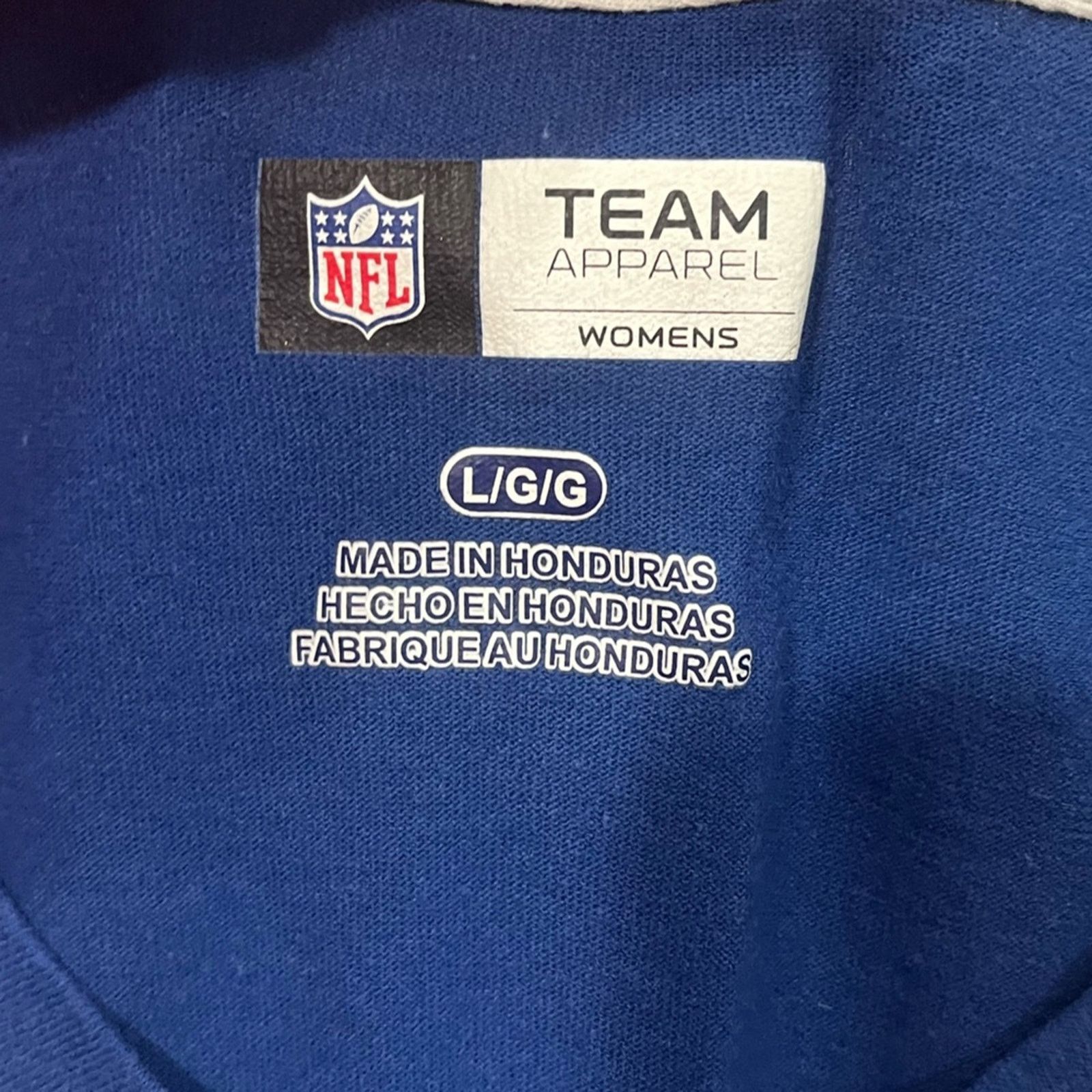 NFL NFL x Team Apparel T-Shirt Indianapolis V-Neck Blue Size L Size L / US 10 / IT 46 - 3 Thumbnail