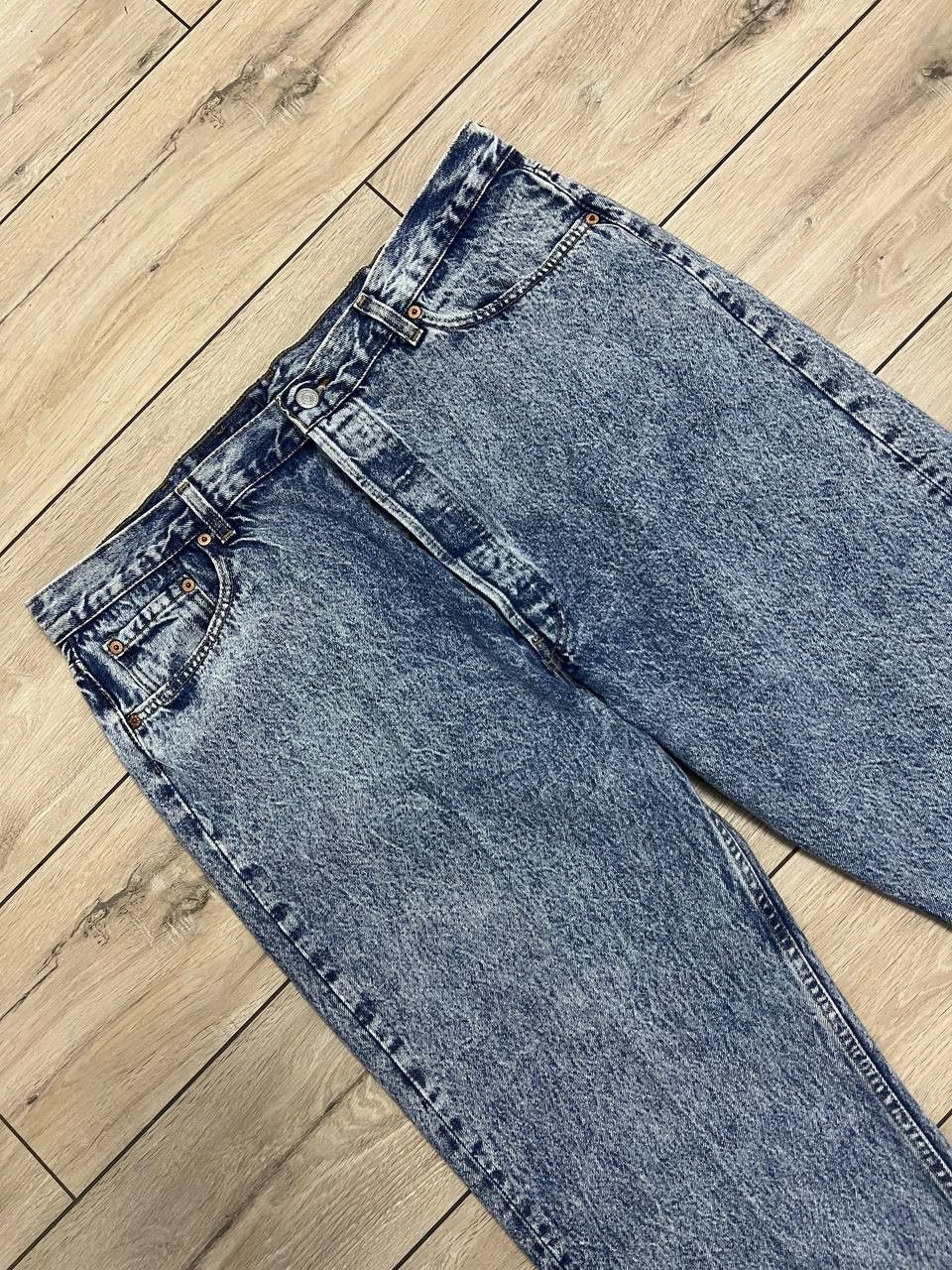 Levi's × Vintage Levi's 501 90s Vintage Rare Jeans Denim USA Made Washed W 42 Size US 42 / EU 58 - 2 Thumbnail