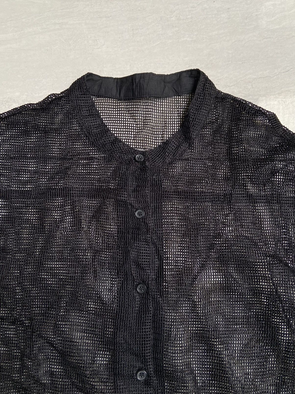 Designer × Japanese Brand LINEUCE Japanese Brand Mesh Shirt Size US S / EU 44-46 / 1 - 9 Thumbnail