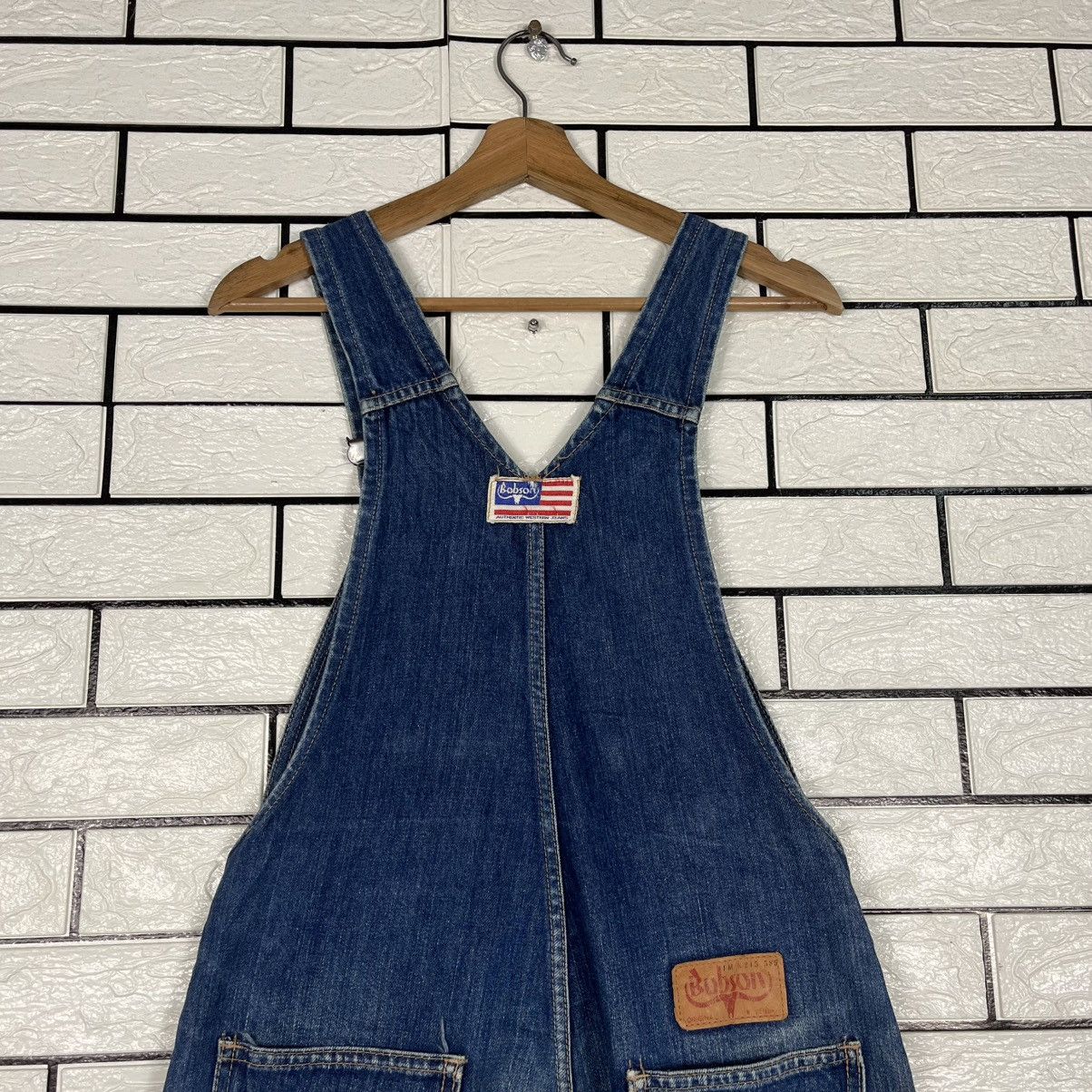 American Apparel Vintage Bobson Western Denim Overall Size US 30 / EU 46 - 10 Thumbnail