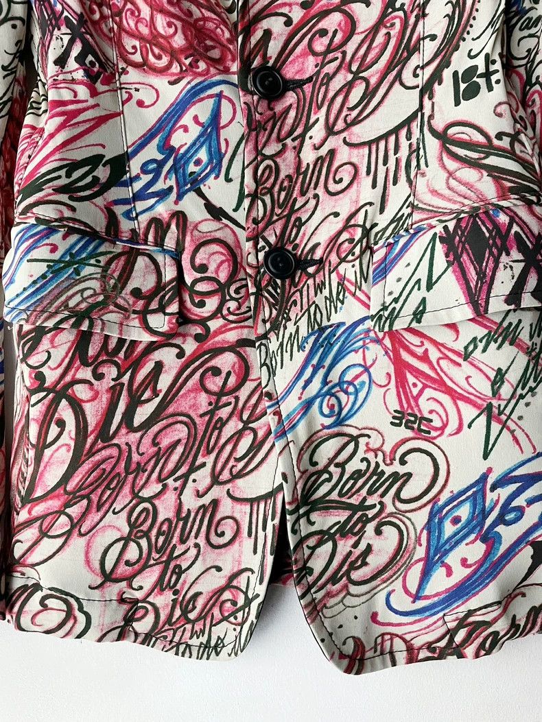 Comme des Garcons Comme des Garcons Graffiti jacket Size US S / EU 44-46 / 1 - 3 Thumbnail