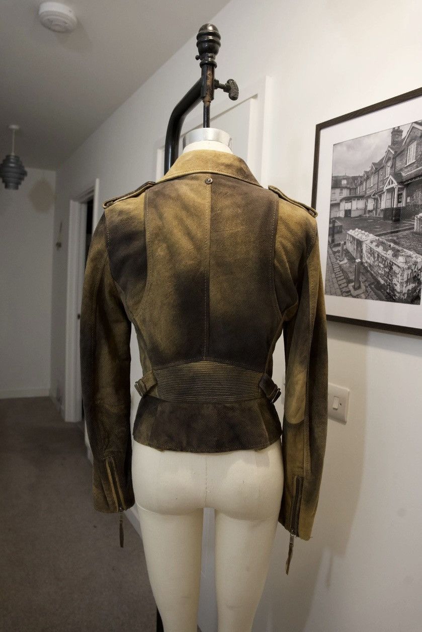Diesel Diesel Sheep Skin Leather Biker Jacket Size S / US 4 / IT 40 - 6 Thumbnail
