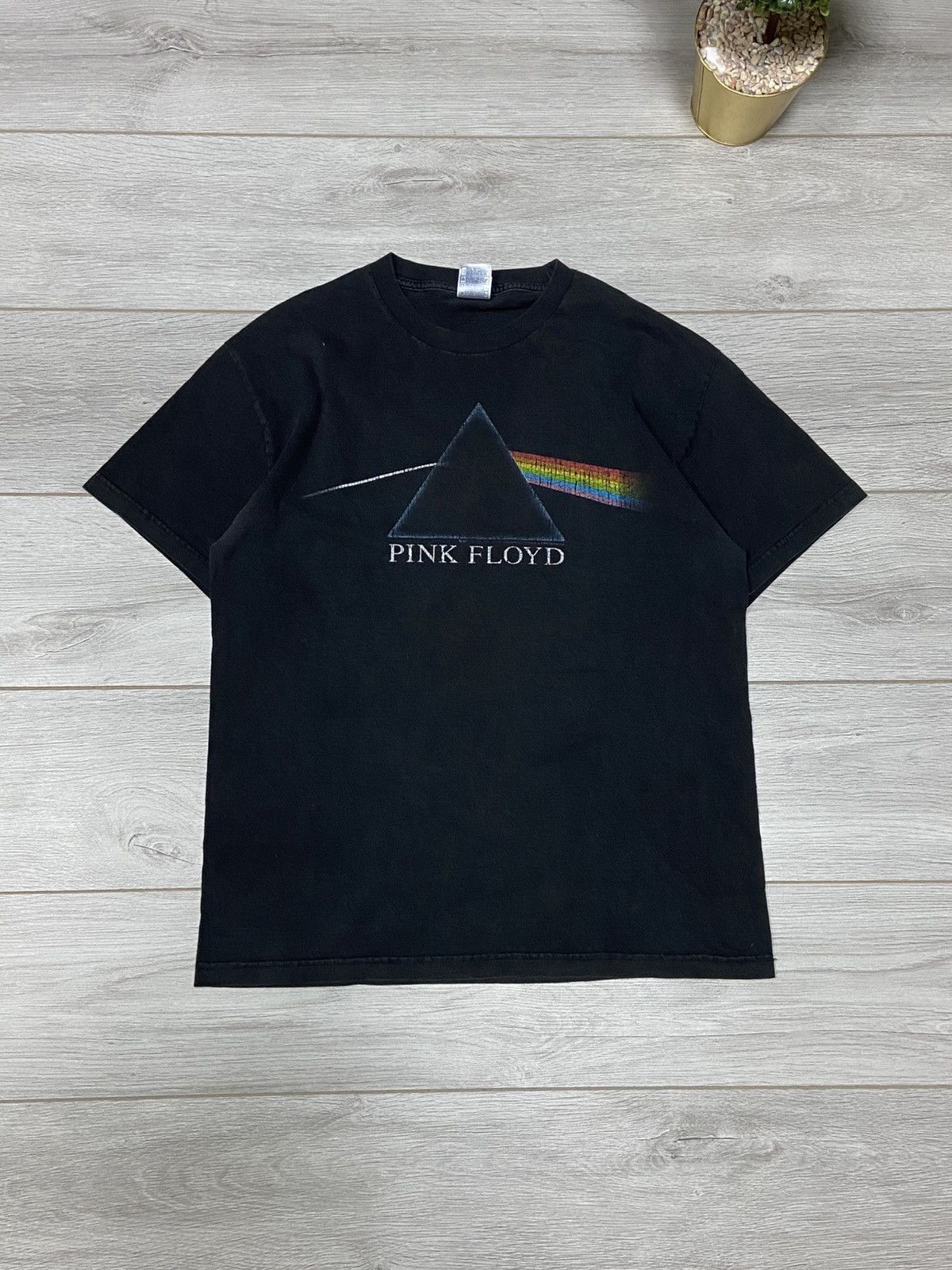 Vintage Pink Floyd Prism vintage fade t-shirt Size US L / EU 52-54 / 3 - 1 Thumbnail