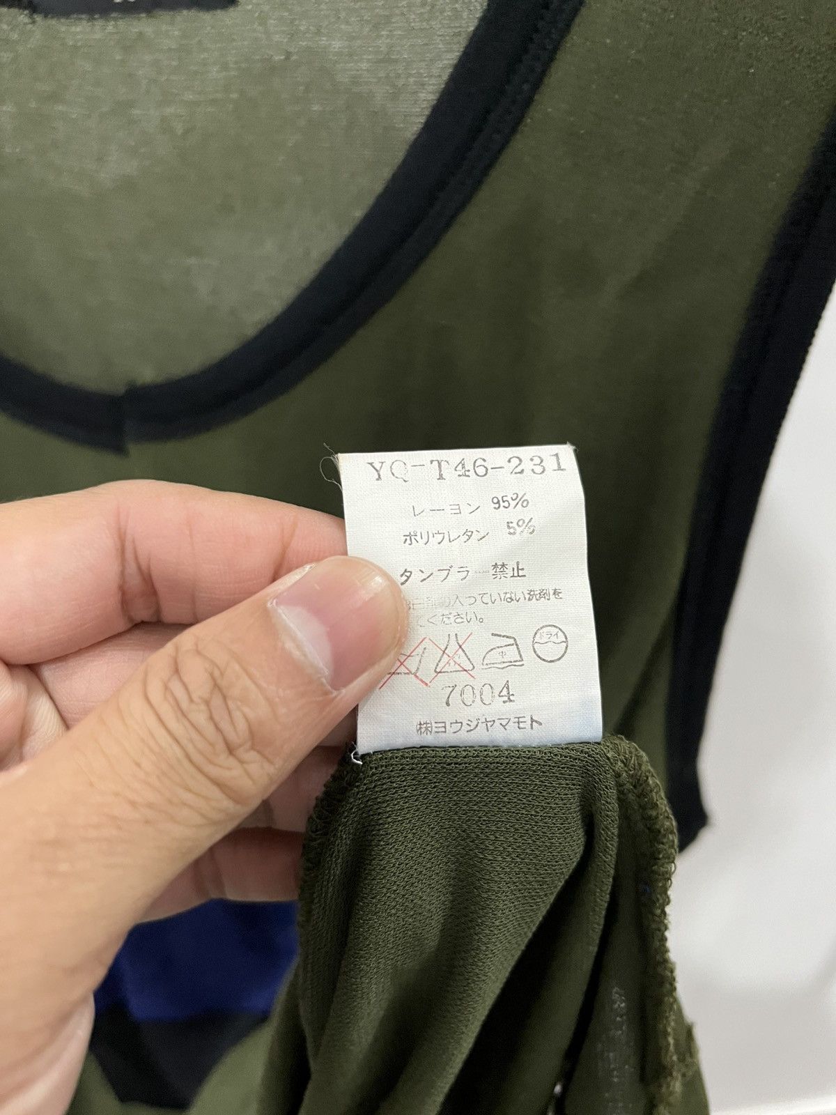 Y's × Yohji Yamamoto Yohji yamamoto tanktop Size S / US 4 / IT 40 - 6 Thumbnail