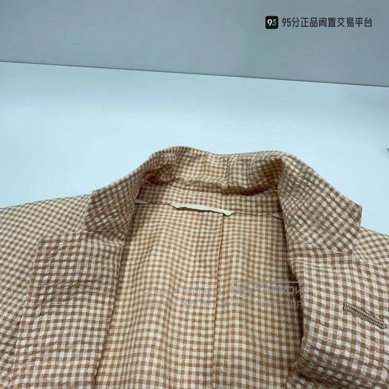 Ermenegildo Zegna Ermenegildo Zegna Casual Check Blazer. Size US L / EU 52-54 / 3 - 2 Thumbnail