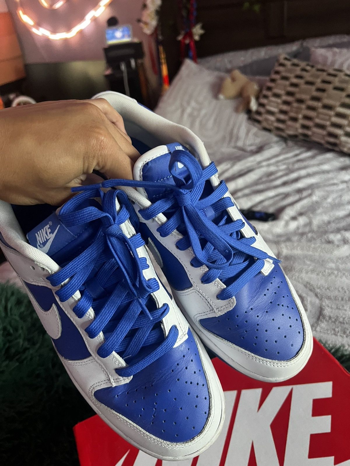 Nike Nike Dunk Low ‘Racer Blue White’ 2022 Mens Size 8.5 Size US 8.5 / EU 41-42 - 2 Thumbnail