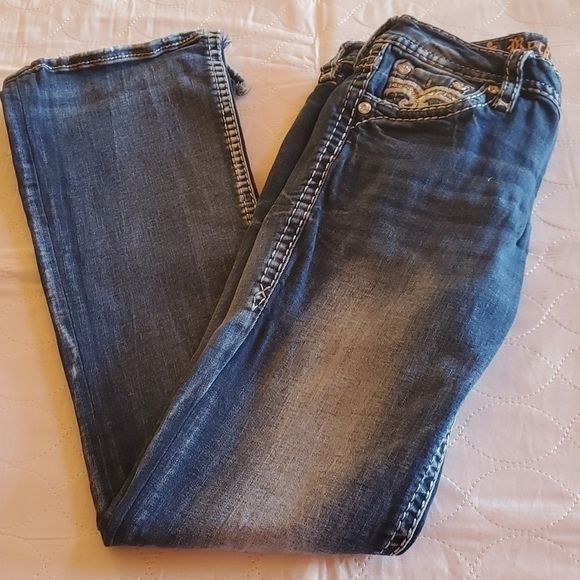 Rock Revival Rock Revival Eilis Easy Boot Stretch Sz. 28 Blue Jeans Size 28" / US 6 / IT 42 - 10 Thumbnail