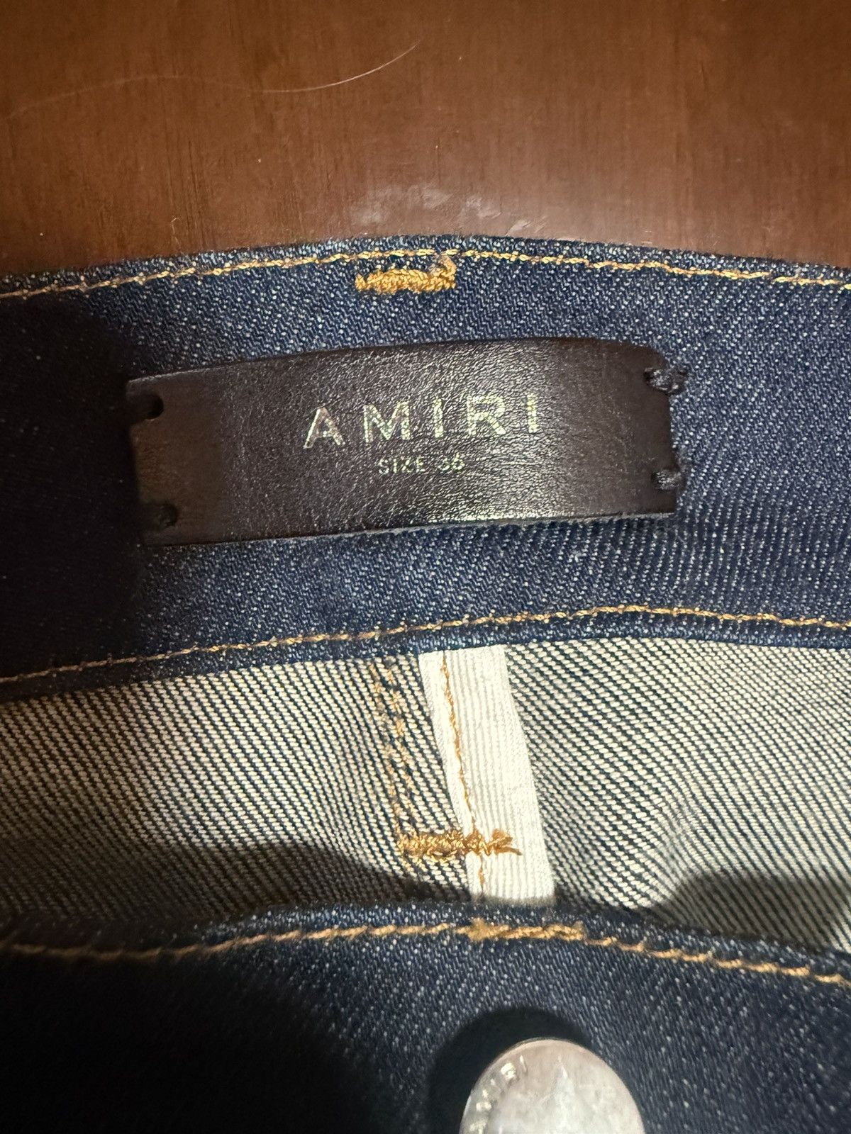 Amiri Amiri Stack Selvedge Denim (Blue) — Great Condition Size US 36 / EU 52 - 7 Thumbnail