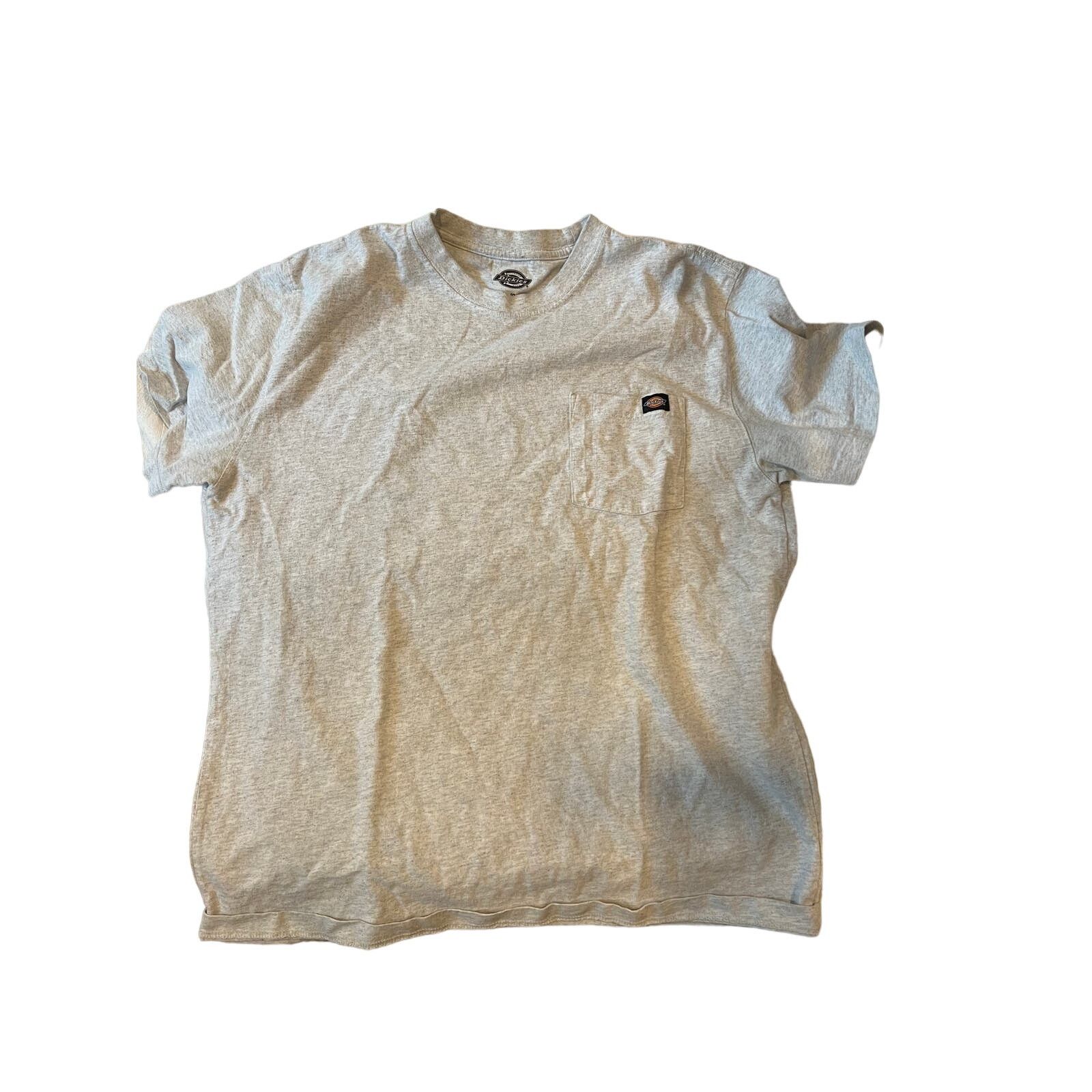 Dickies Dickies Gray Pocket T-Shirt Mens L Size US L / EU 52-54 / 3 - 1 Thumbnail