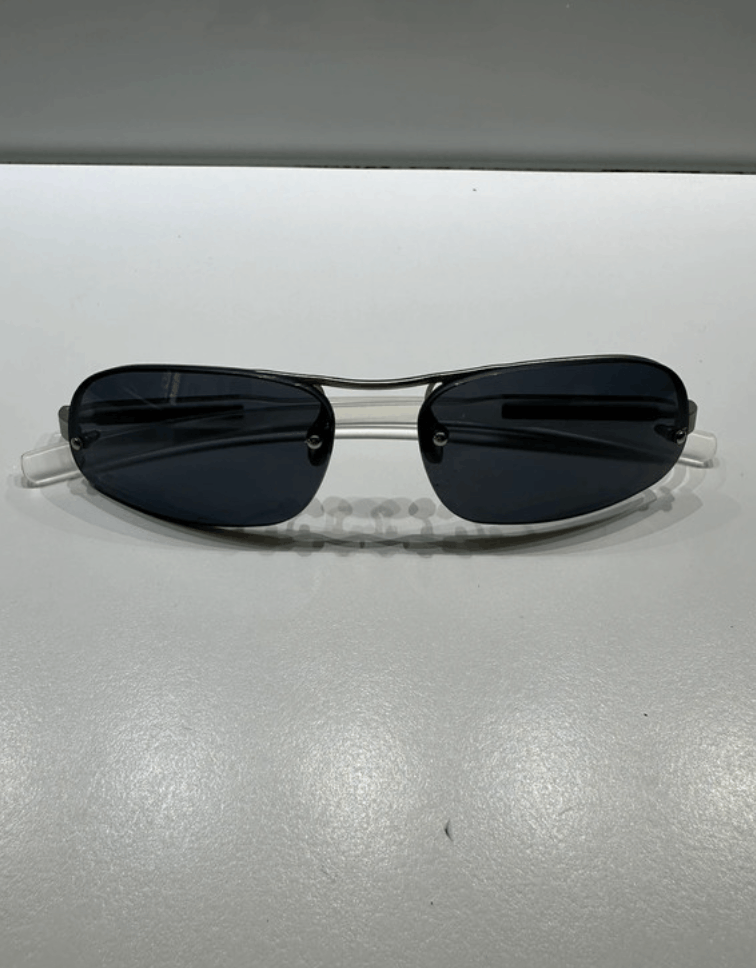 Prada PRADA Sunglasses SPR 56A Rimless Sport Metal Shield Size ONE SIZE - 2 Thumbnail
