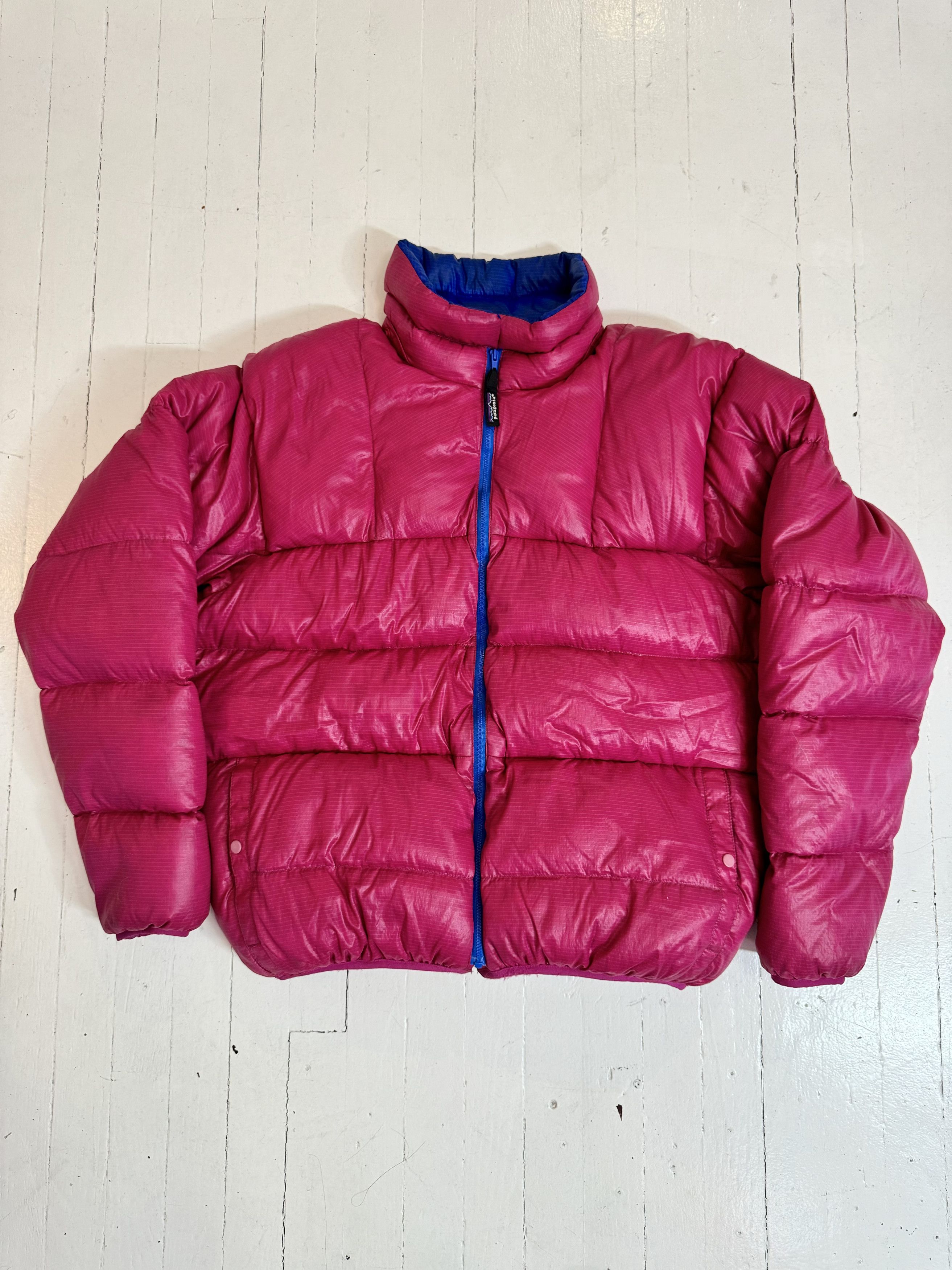 image of Patagonia 1989 Chouinard Down Jacket in Pink, Men's (Size Large)