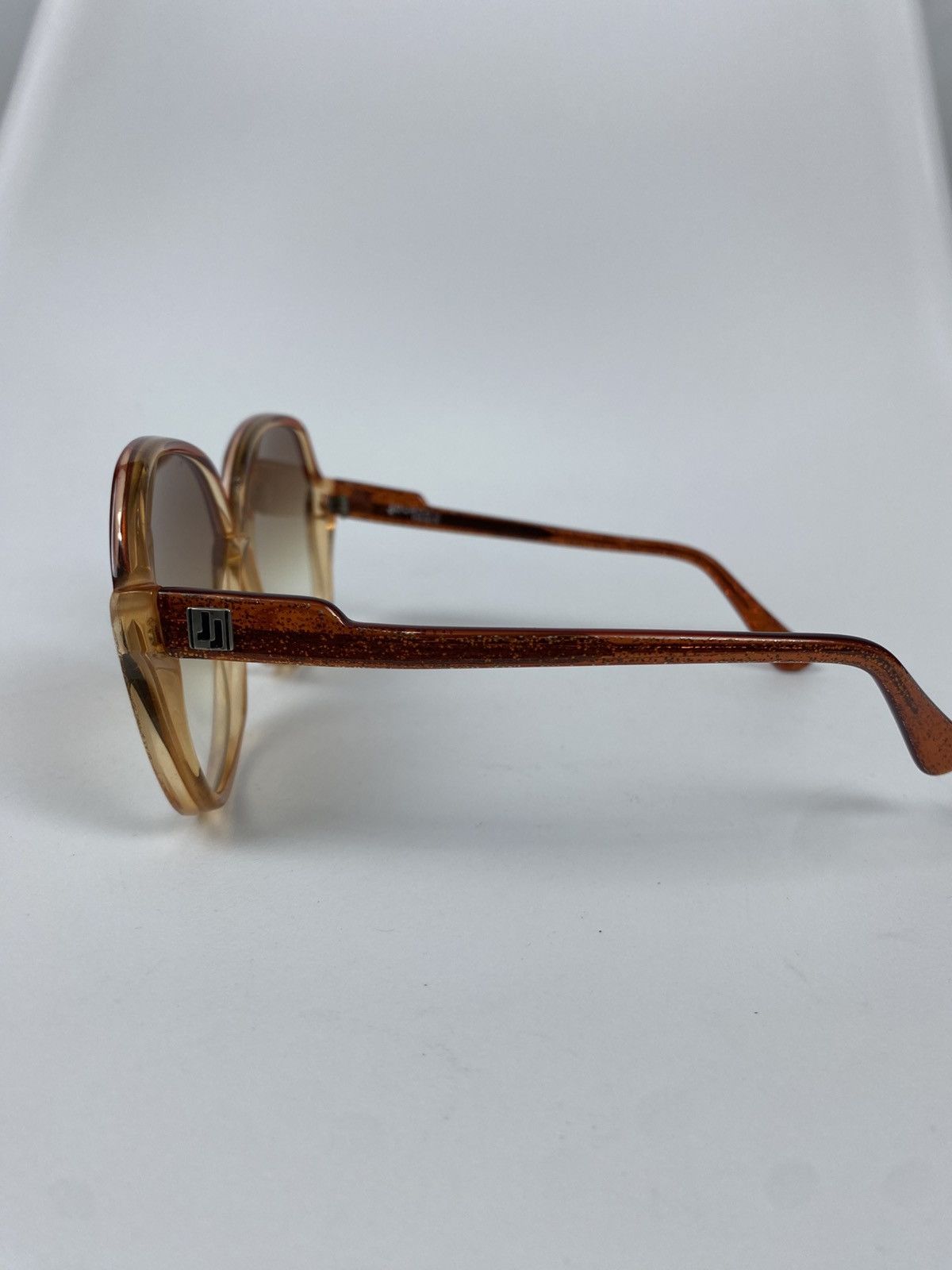 Charles Jourdan J Jourdan Paris Glitter Sunglasses Retro Playboy Vintage Size ONE SIZE - 5 Thumbnail