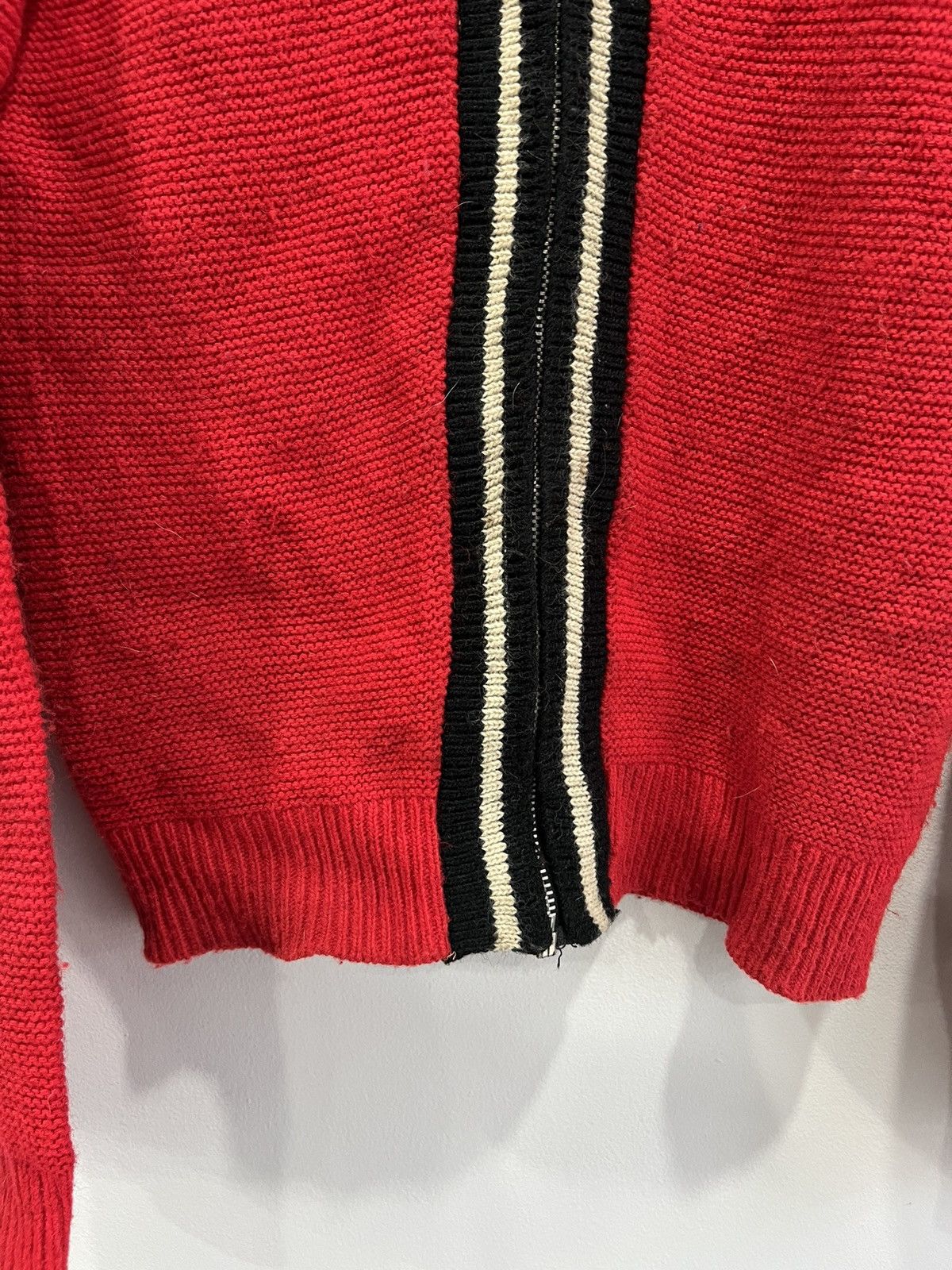 Vintage Vintage 1950s 60s Sweater Knit zip up cardigan orlon Size US M / EU 48-50 / 2 - 5 Thumbnail
