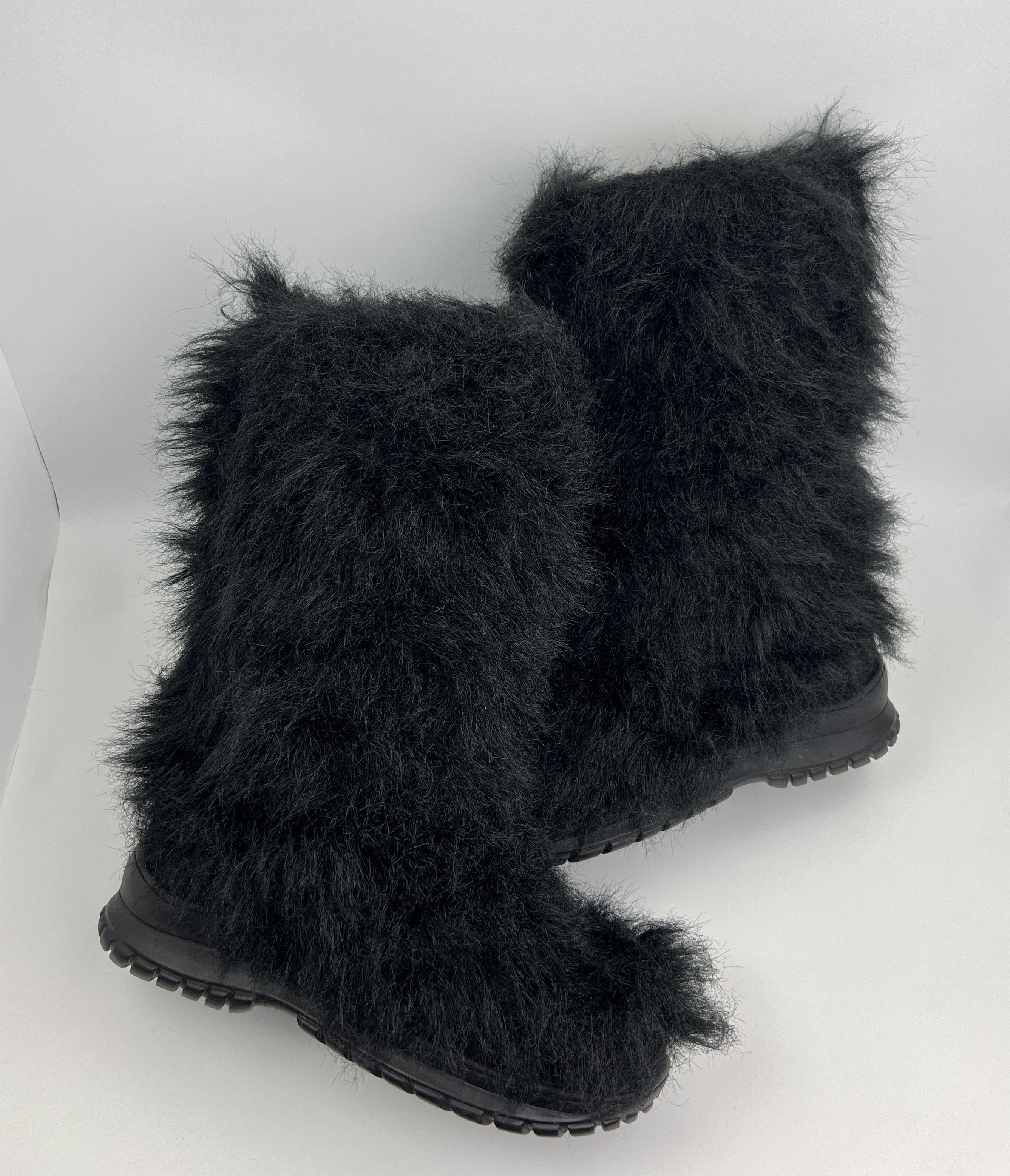 Vintage Vintage y2k Yeti Faux Fur Winter Boots Avant Garde Size US 10 / IT 40 - 10 Thumbnail
