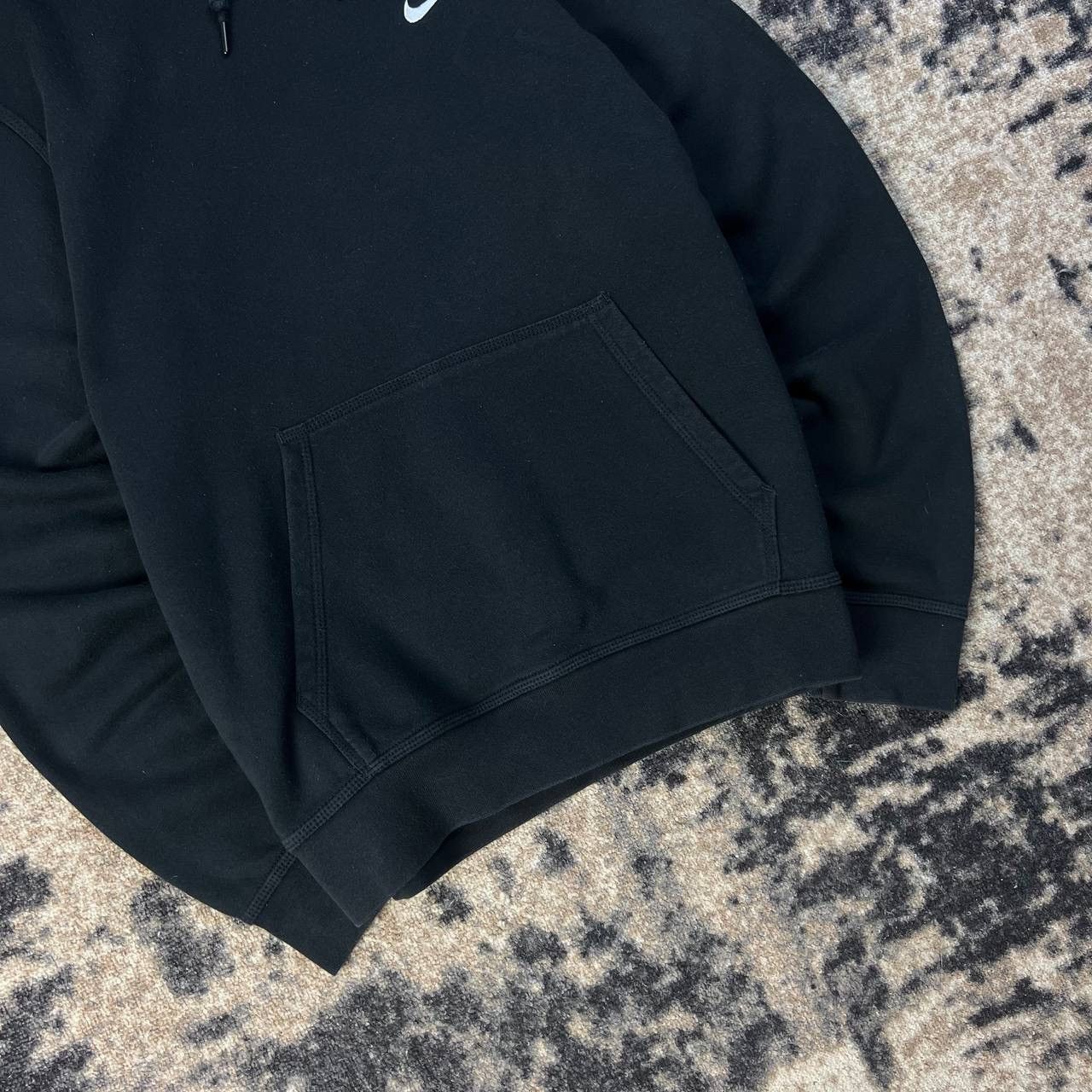 Nike Nike Swoosh Vintage Y2K Black Basic Hoodie Size US M / EU 48-50 / 2 - 3 Thumbnail