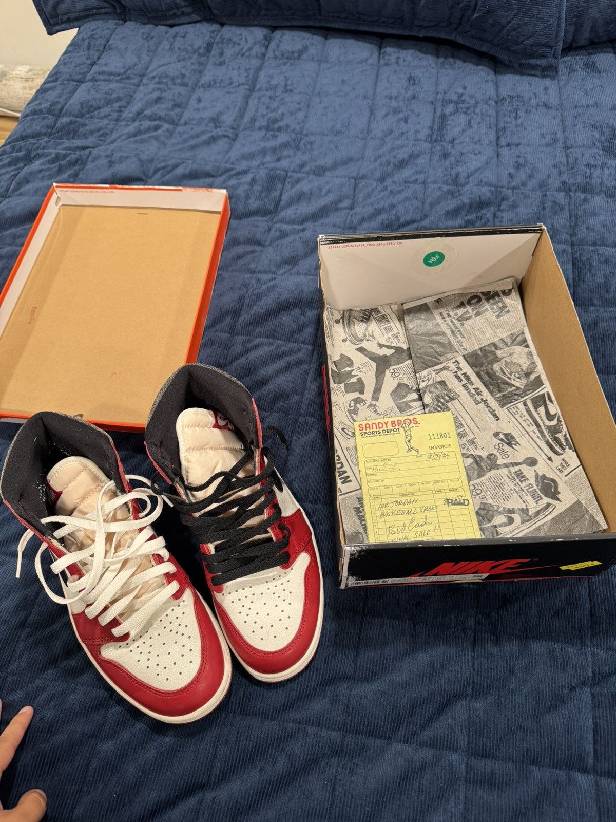 Nike Nike Jordans Lost and Found Size US 8.5 / EU 41-42 - 1 Thumbnail