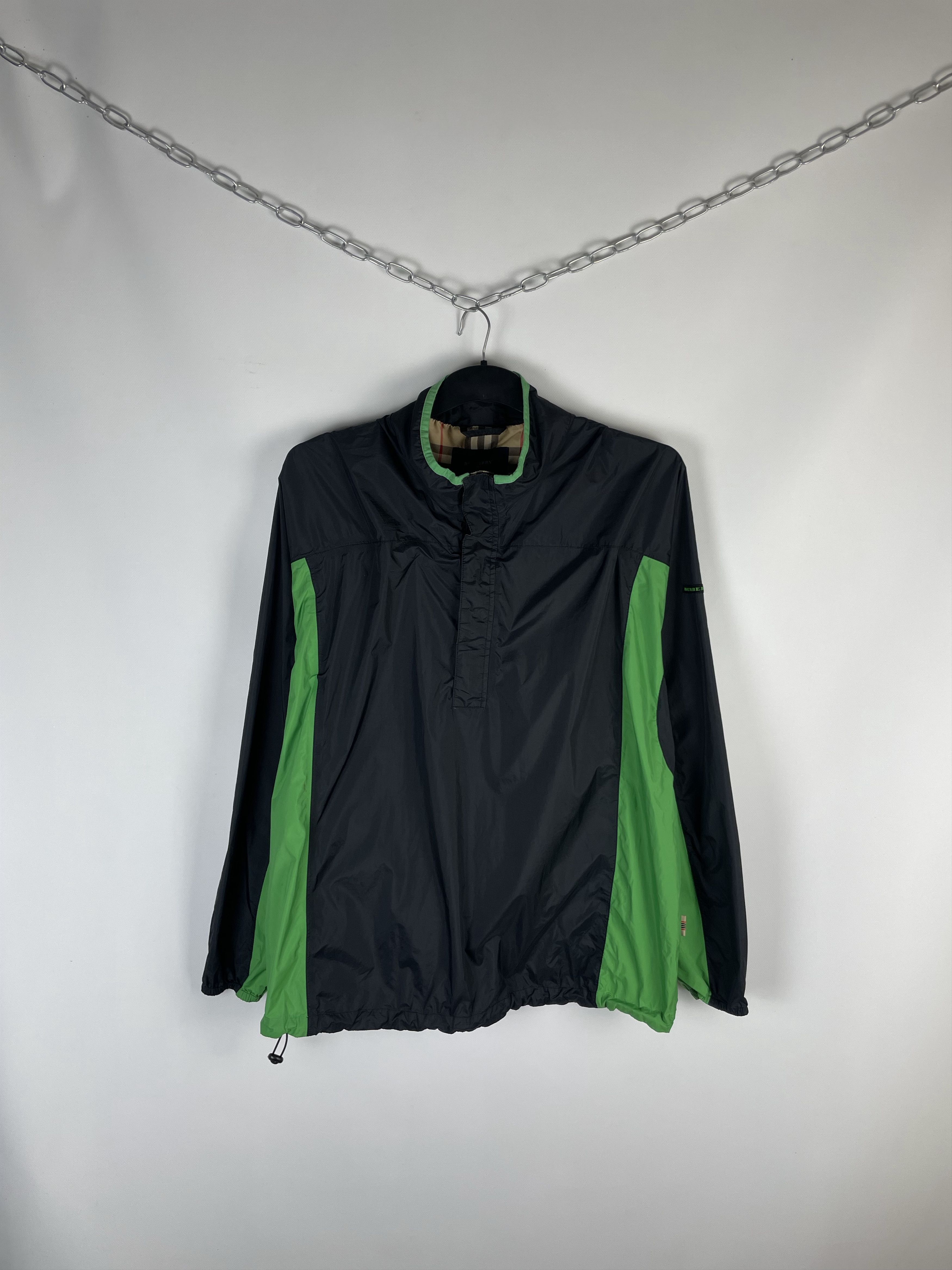 Burberry Vintage Burberry Golf Light Windbreaker Jacket Size US XL / EU 56 / 4 - 1 Thumbnail