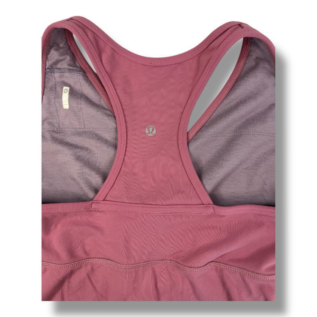 Lululemon Lululemon Wet Dry Warm Razorback Pink Tank Top Size 4 Size S / US 4 / IT 40 - 6 Thumbnail