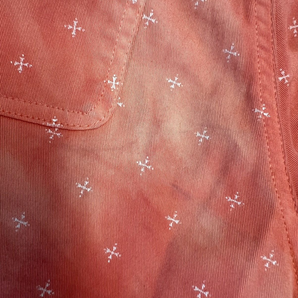 Maison Margiela MM6 Maison Martin Margiela Orange Patterned Shorts Italy Size 28" / US 6 / IT 42 - 8 Thumbnail